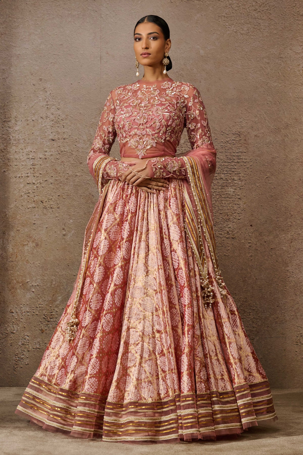 Signature Textile Lehenga Set