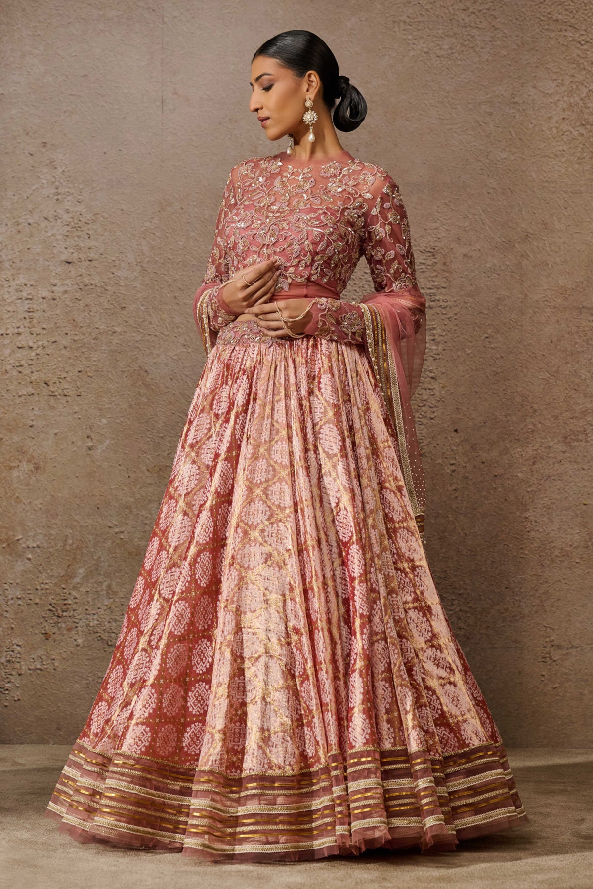 Signature Textile Lehenga Set