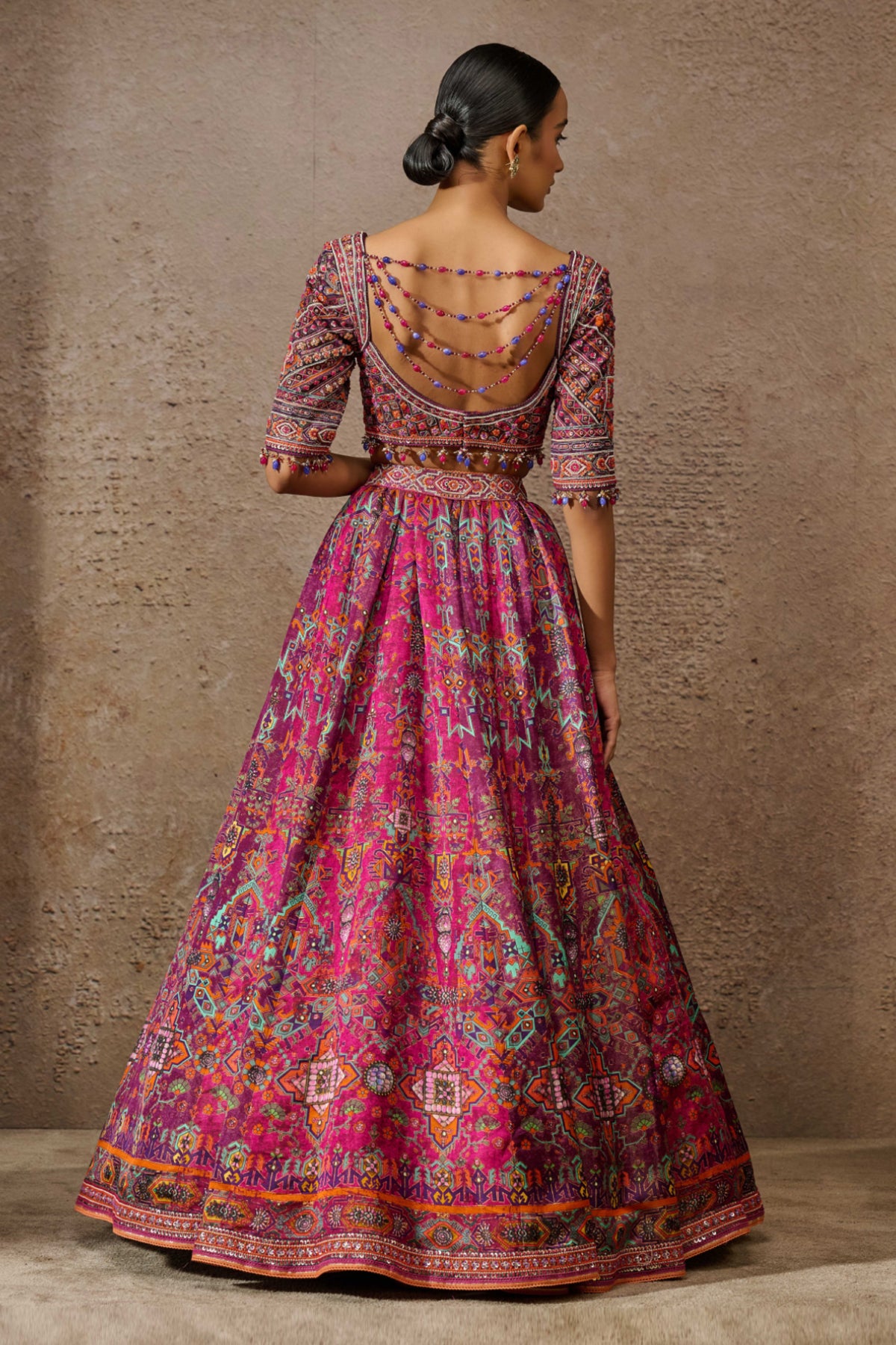 Classic Printed Lehenga Set