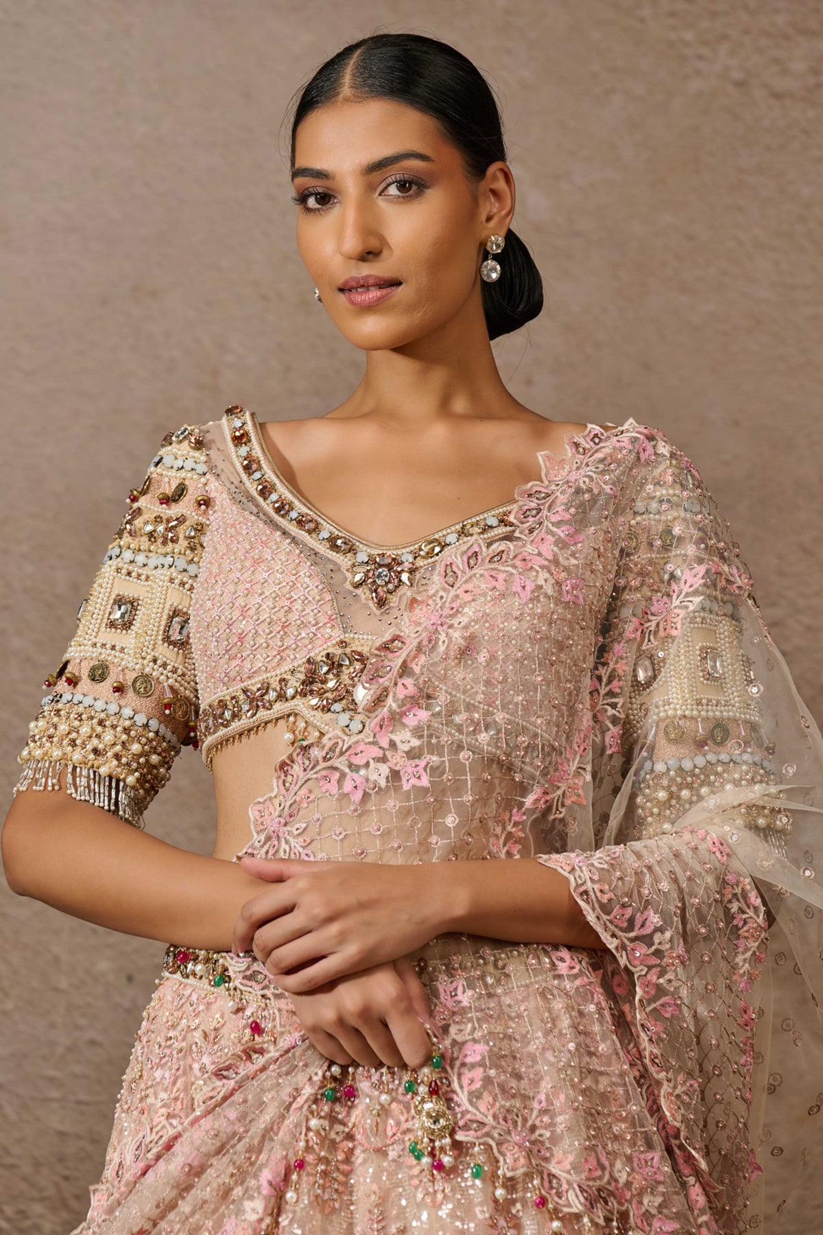 Classic Embroidered Lehenga Set