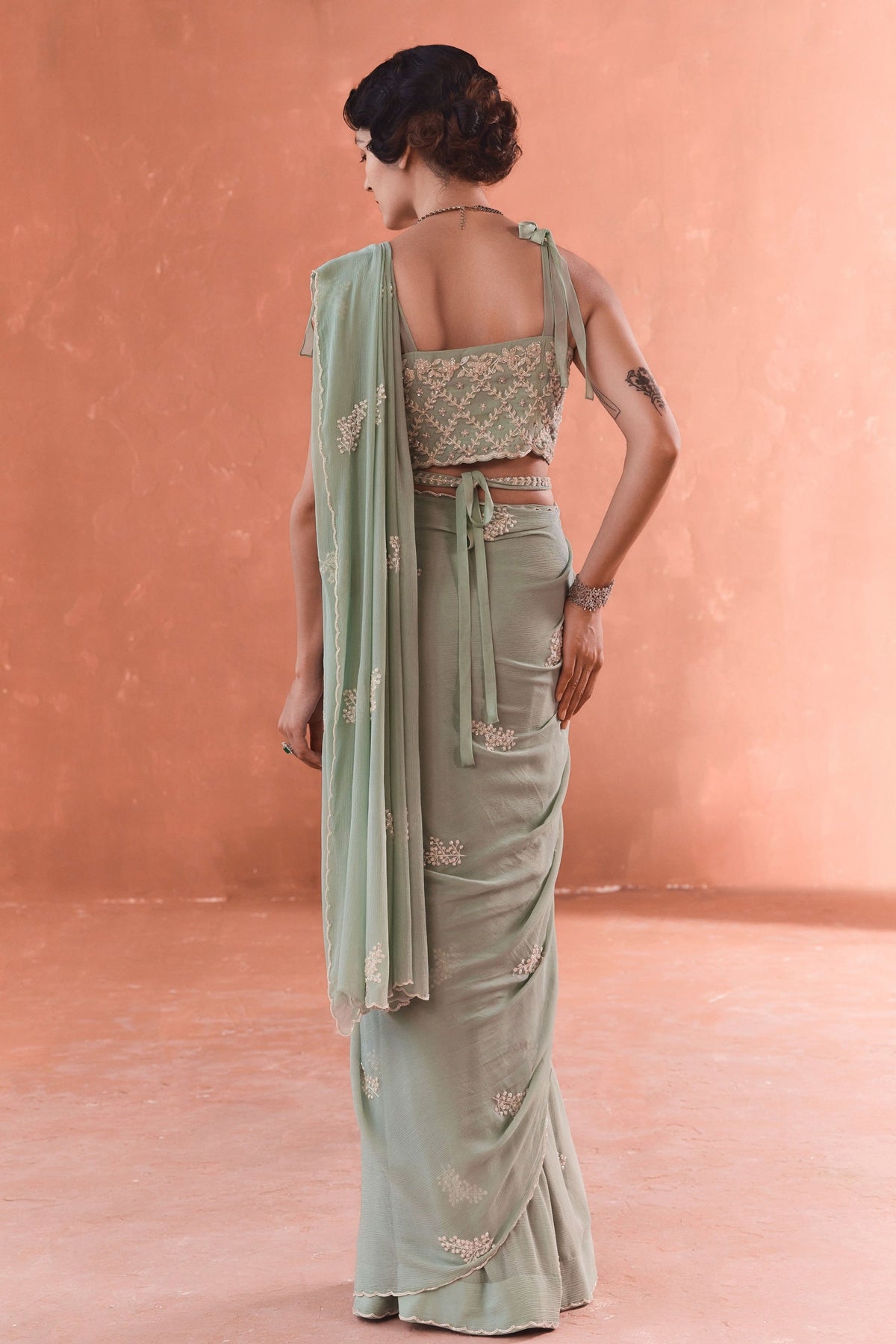 Dandelion Saree