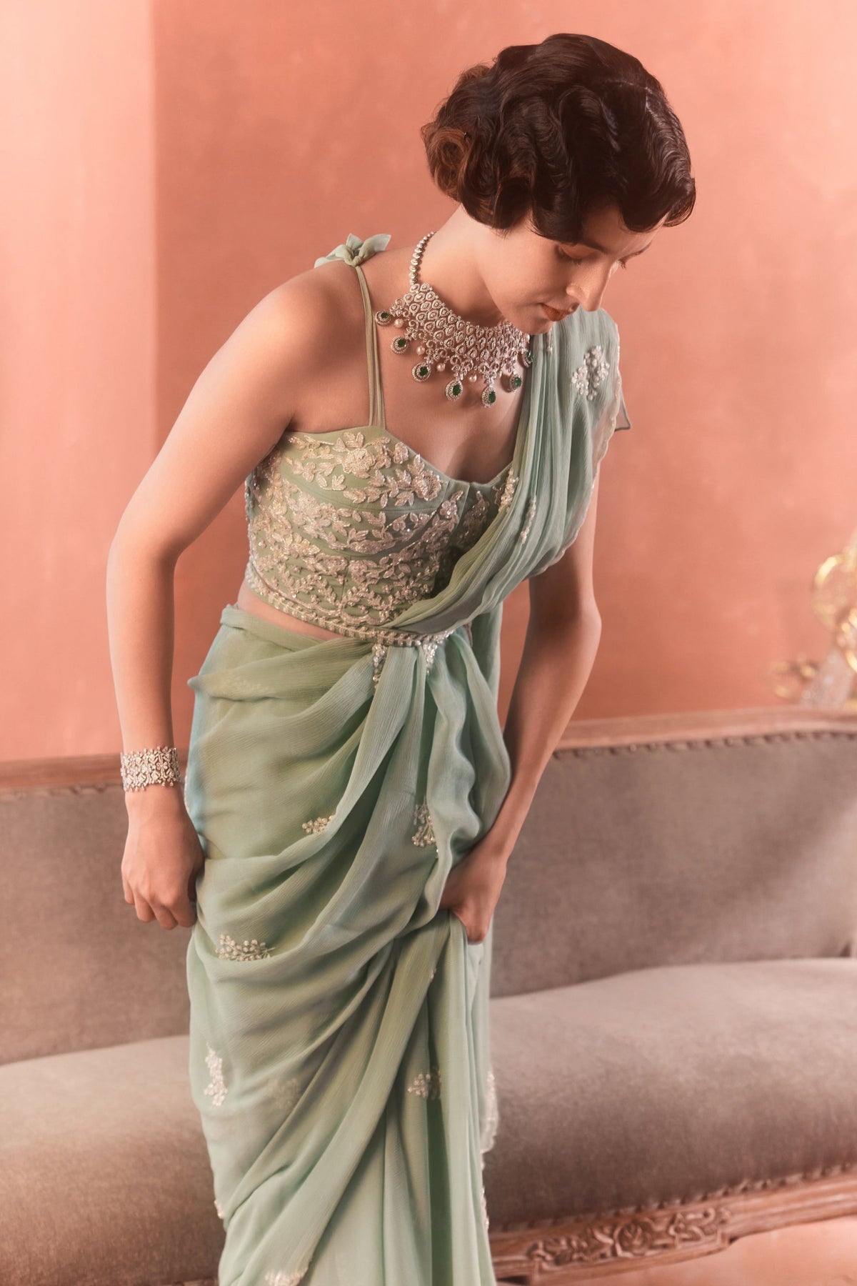 Dandelion Saree