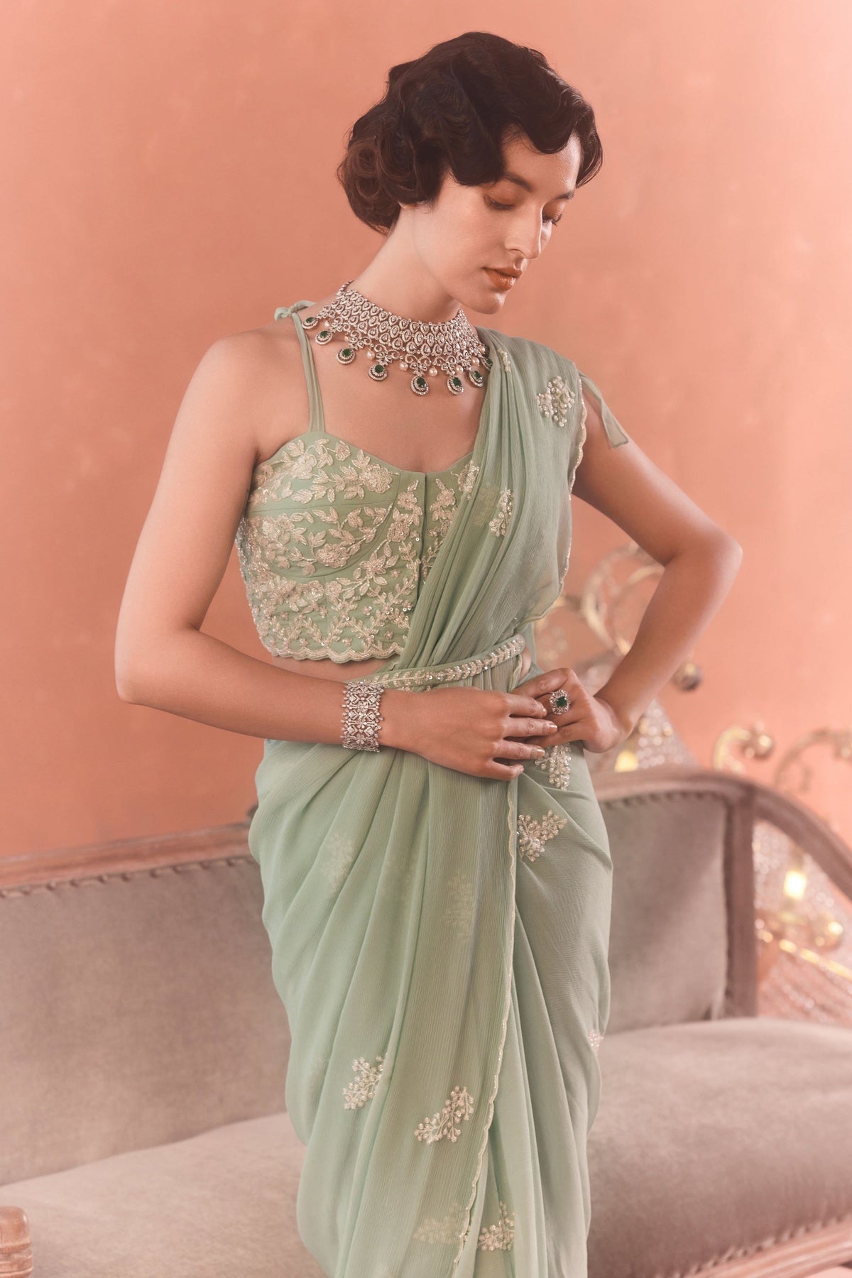 Dandelion Saree