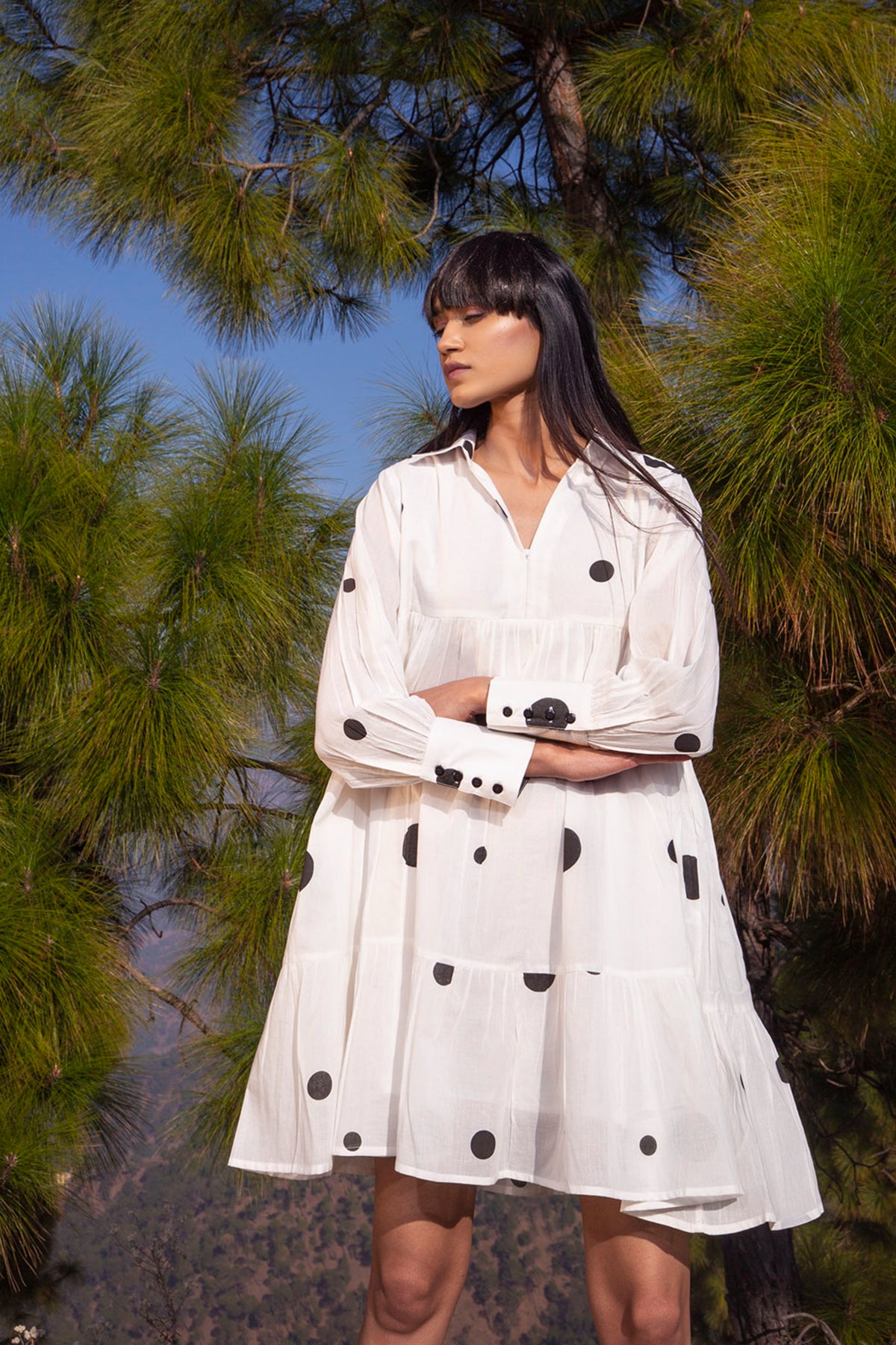 Wrapped in grace dress