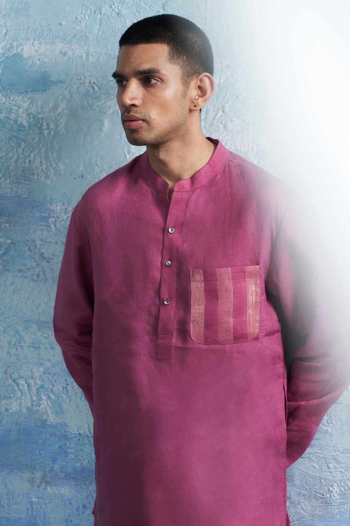 Aura Grape Pink Kurta Set