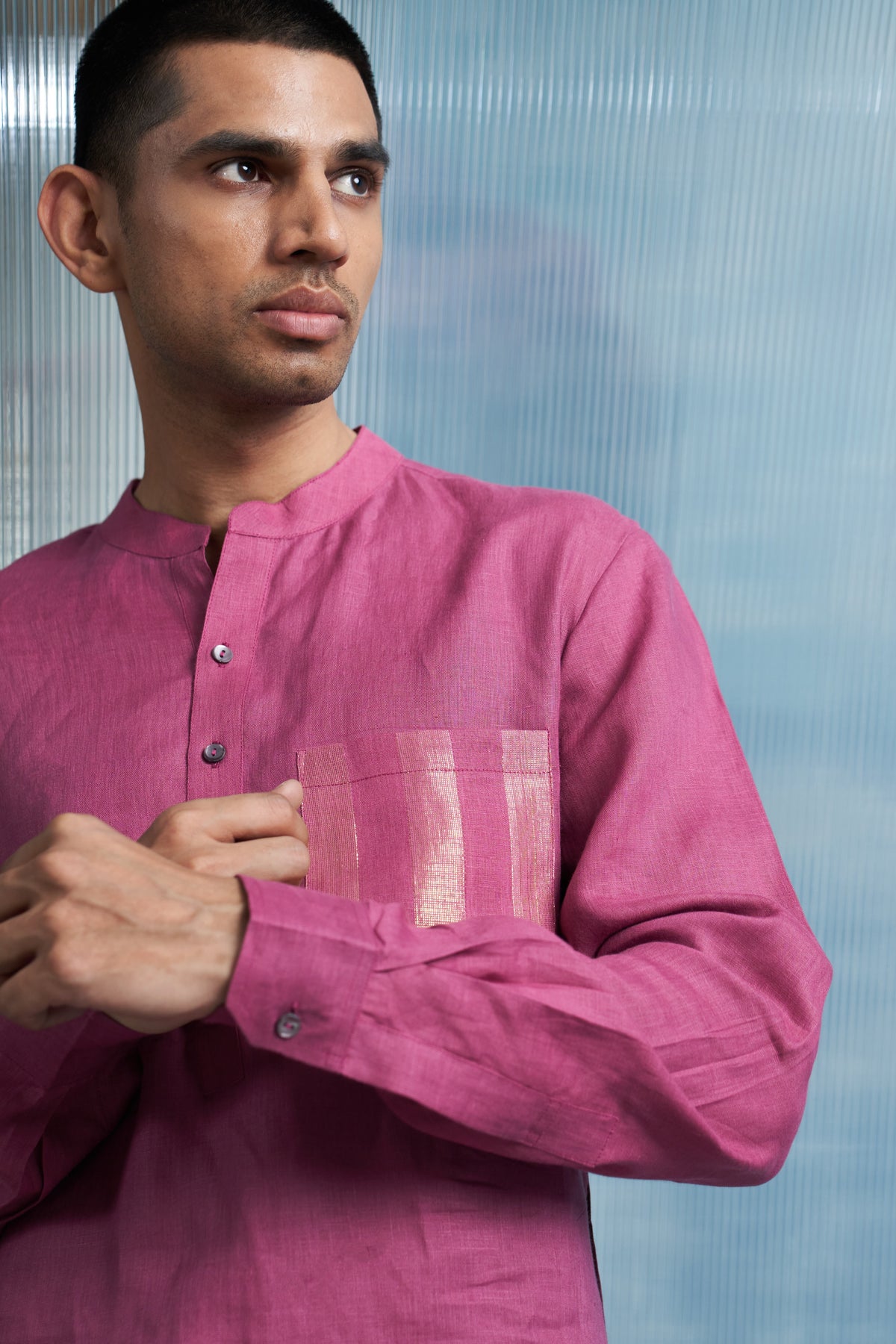 Aura Grape Pink Kurta Set