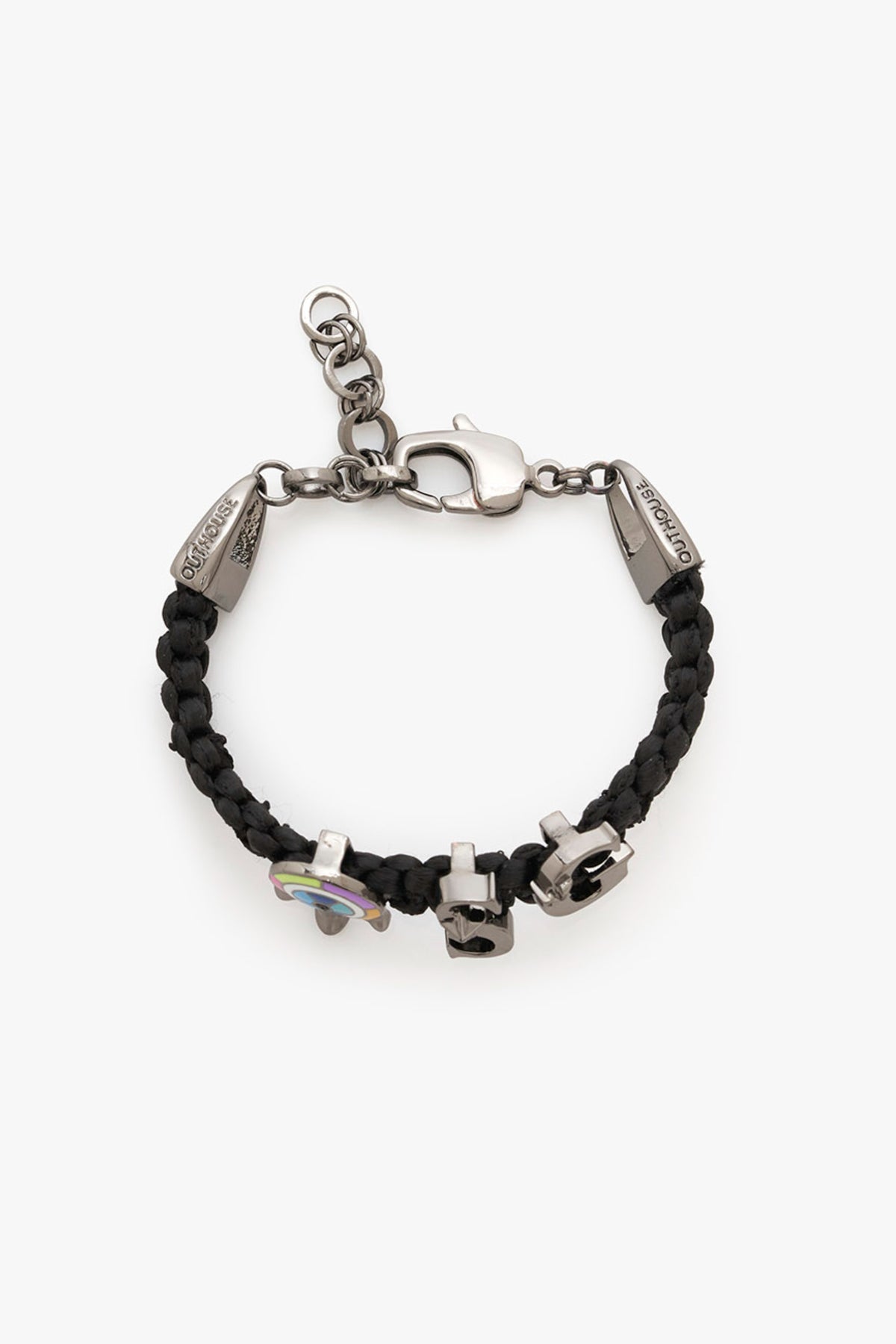 Love Links Bracelet in Black, Gunmetal Finish