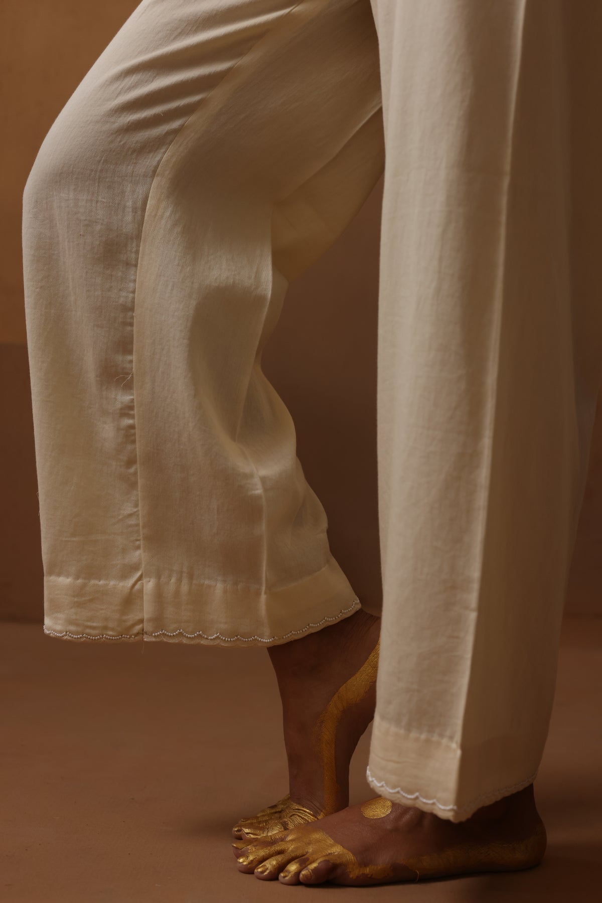 Ivory Shikhi Gathered Co-Ord Set