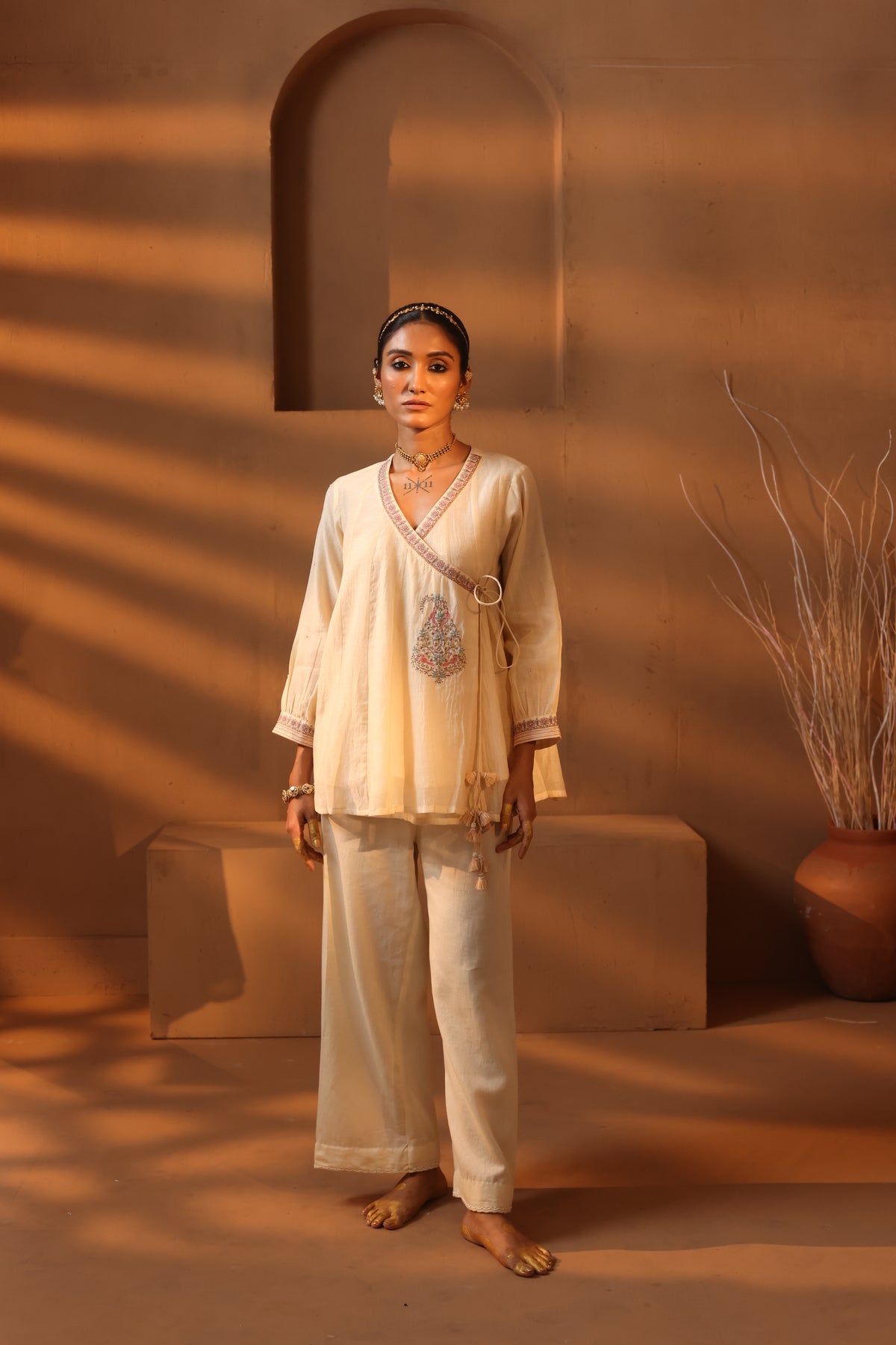 Paakhi Angrakha Co-Ord Set