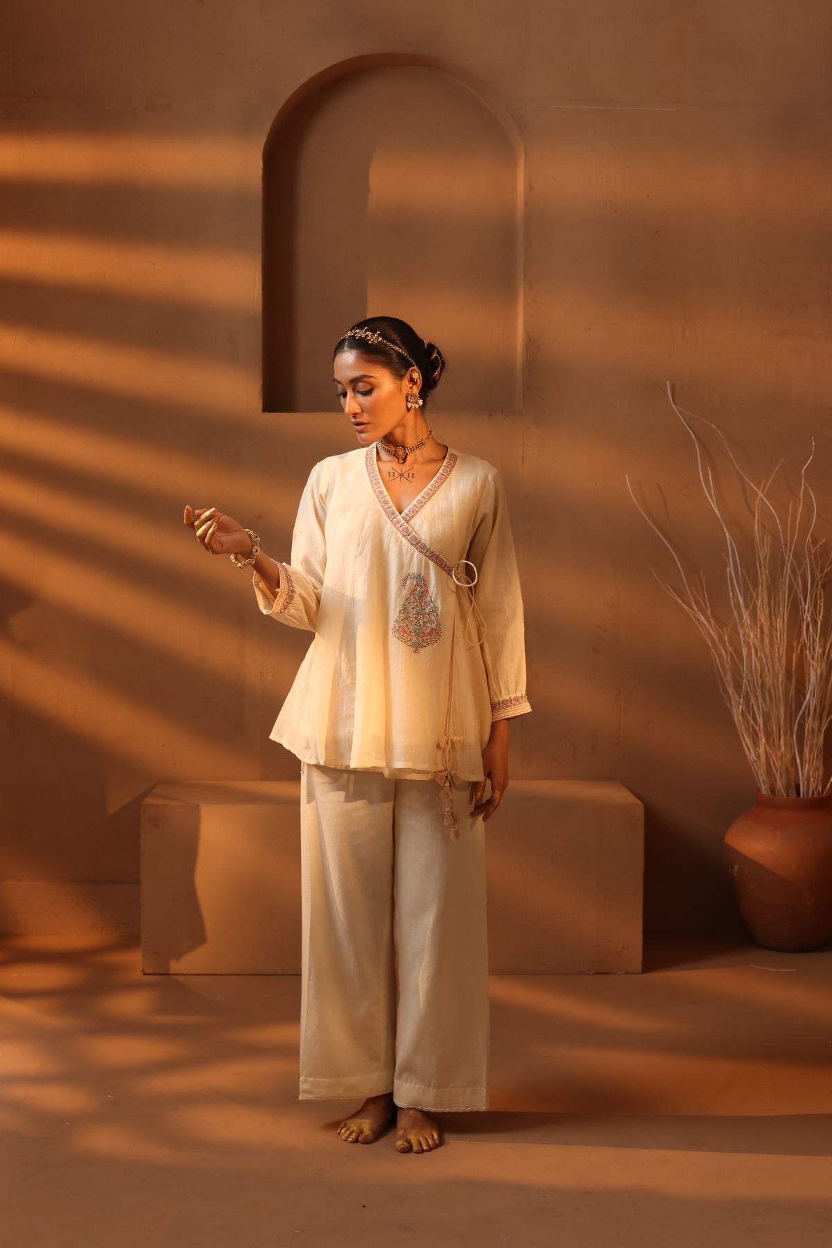Paakhi Angrakha Co-Ord Set