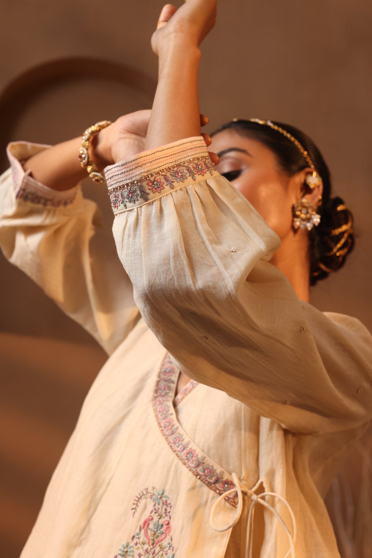 Paakhi Angrakha Co-Ord Set