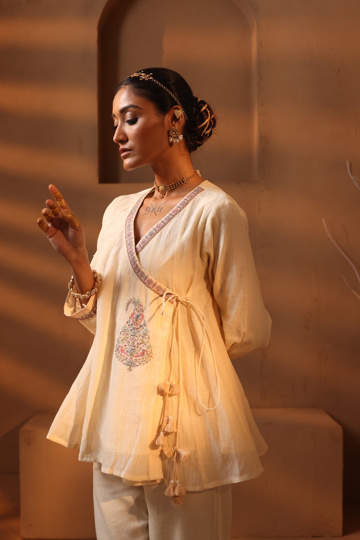Paakhi Angrakha Co-Ord Set