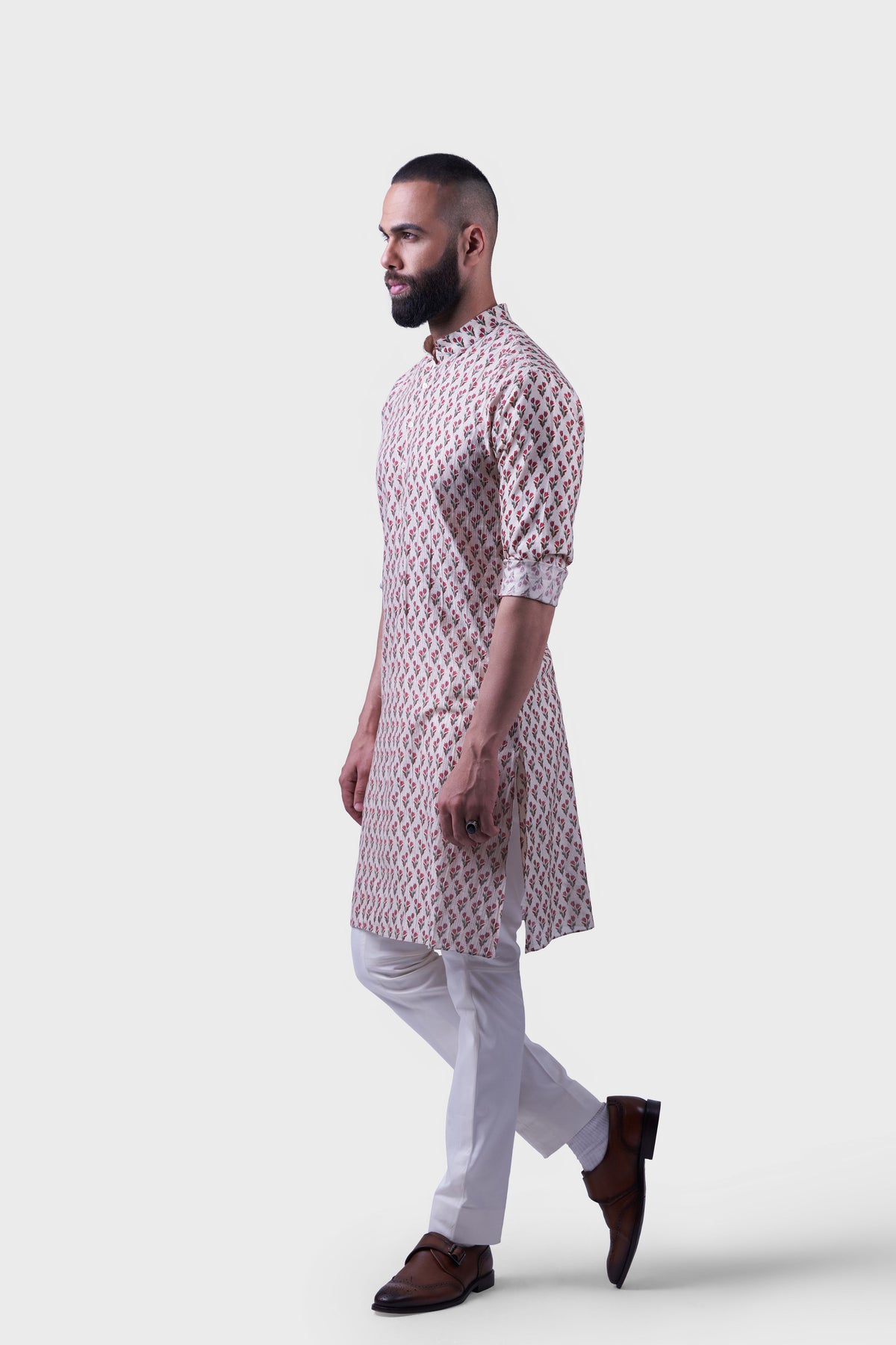 The Printed Mural Kurta