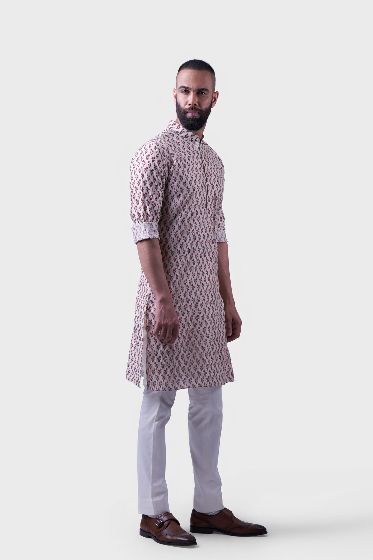 The Printed Mural Kurta
