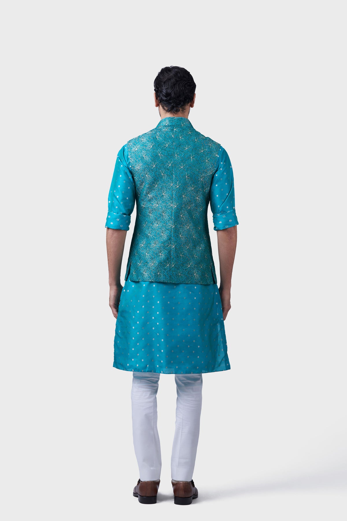The Flora Jacquard Waistcoat