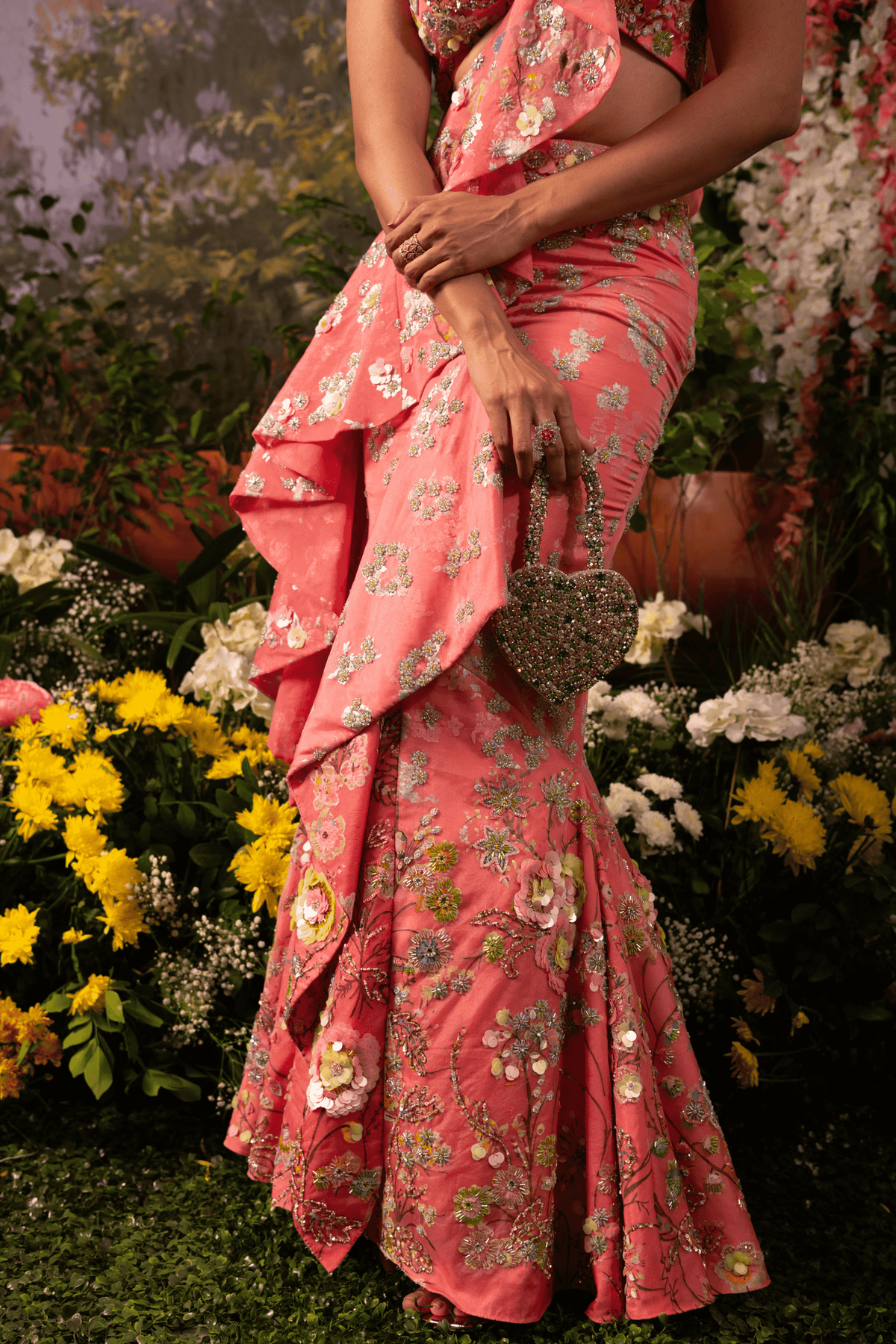 Dahlia Saree