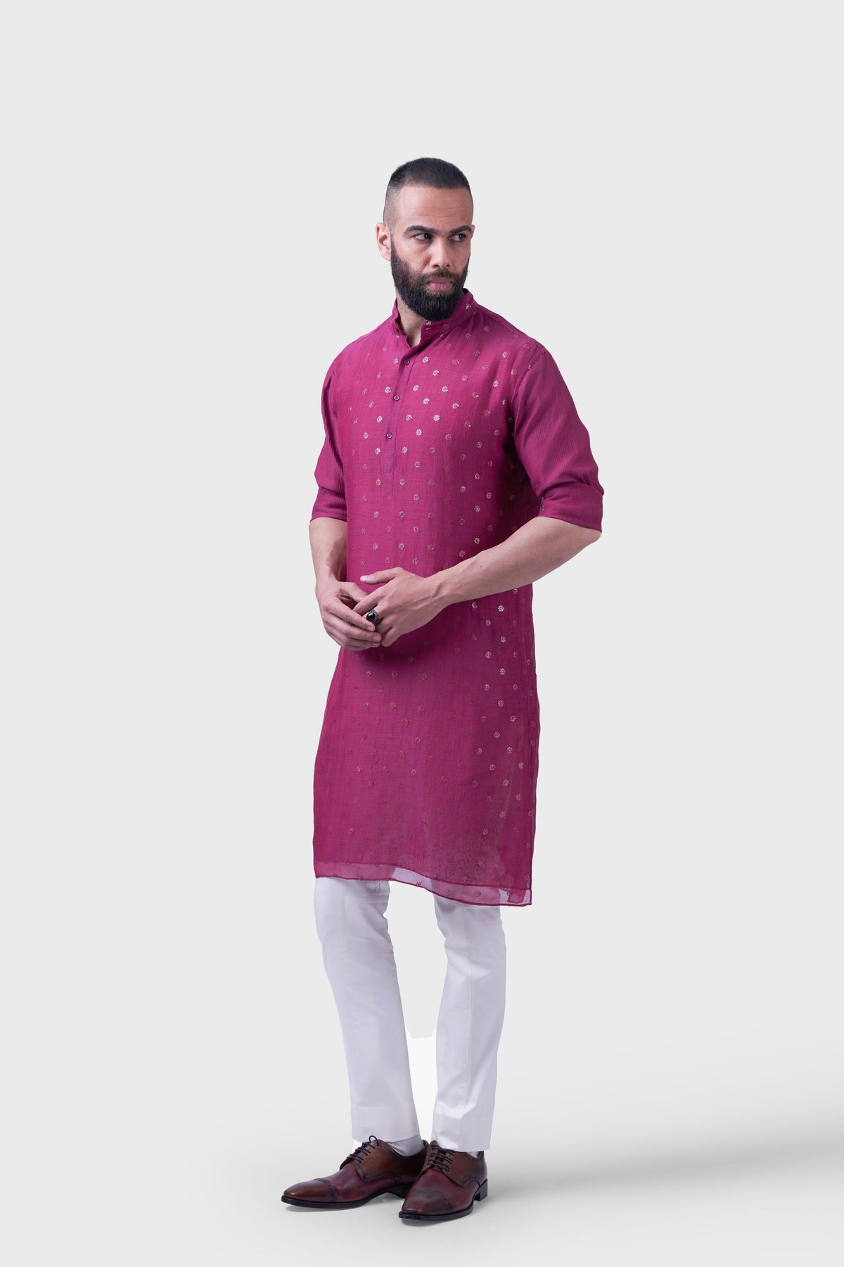 The Paisley Sequin Butti Kurta