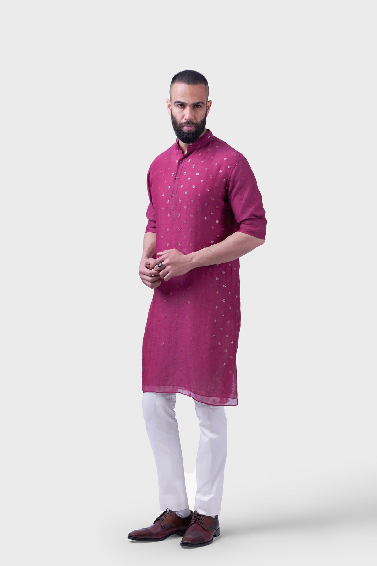 The Paisley Sequin Butti Kurta