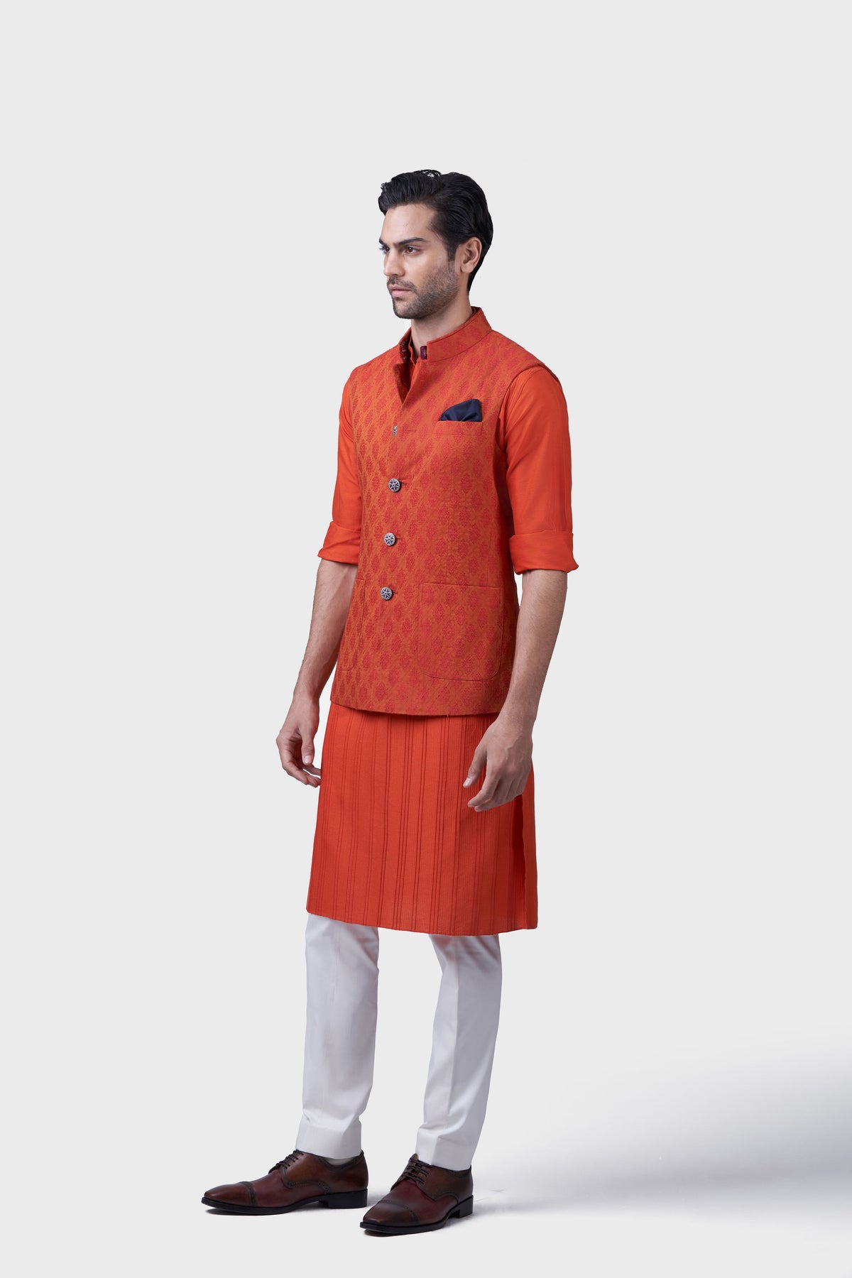 The Kesariya Waistcoat