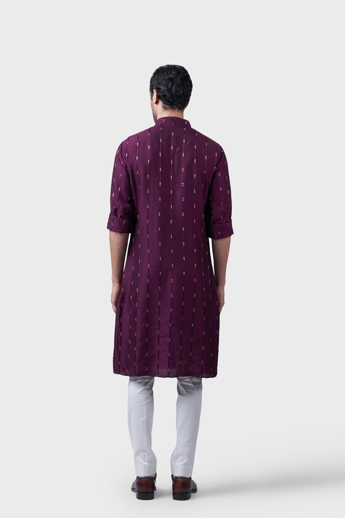 The Linear Textured Kurta