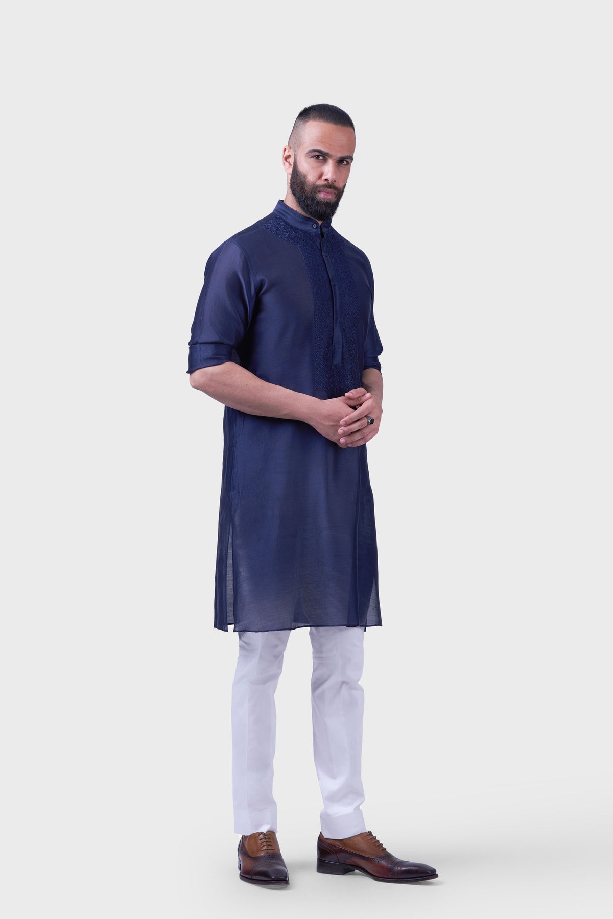 The Midnight Jharokha Jaali Kurta