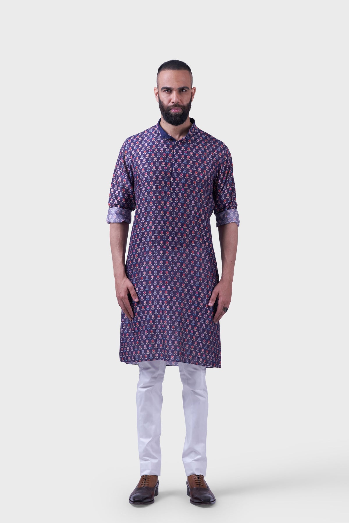 The Printed Jharokha Butti Kurta
