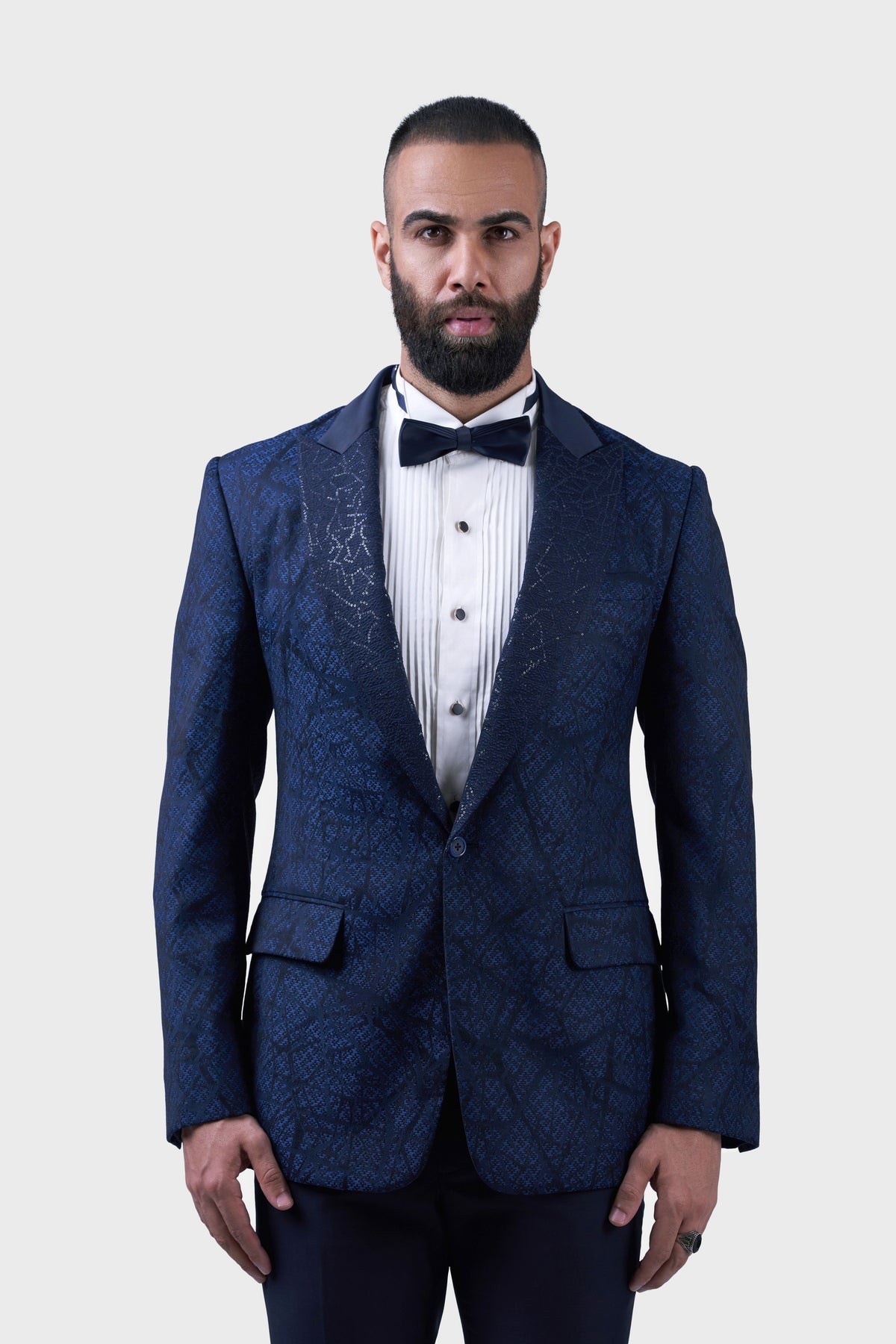 The Abstract Tuxedo Jacket