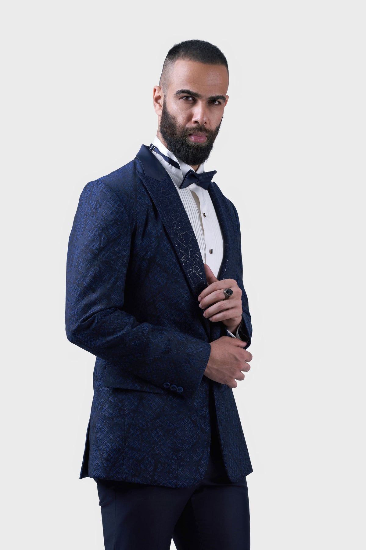 The Abstract Tuxedo Jacket