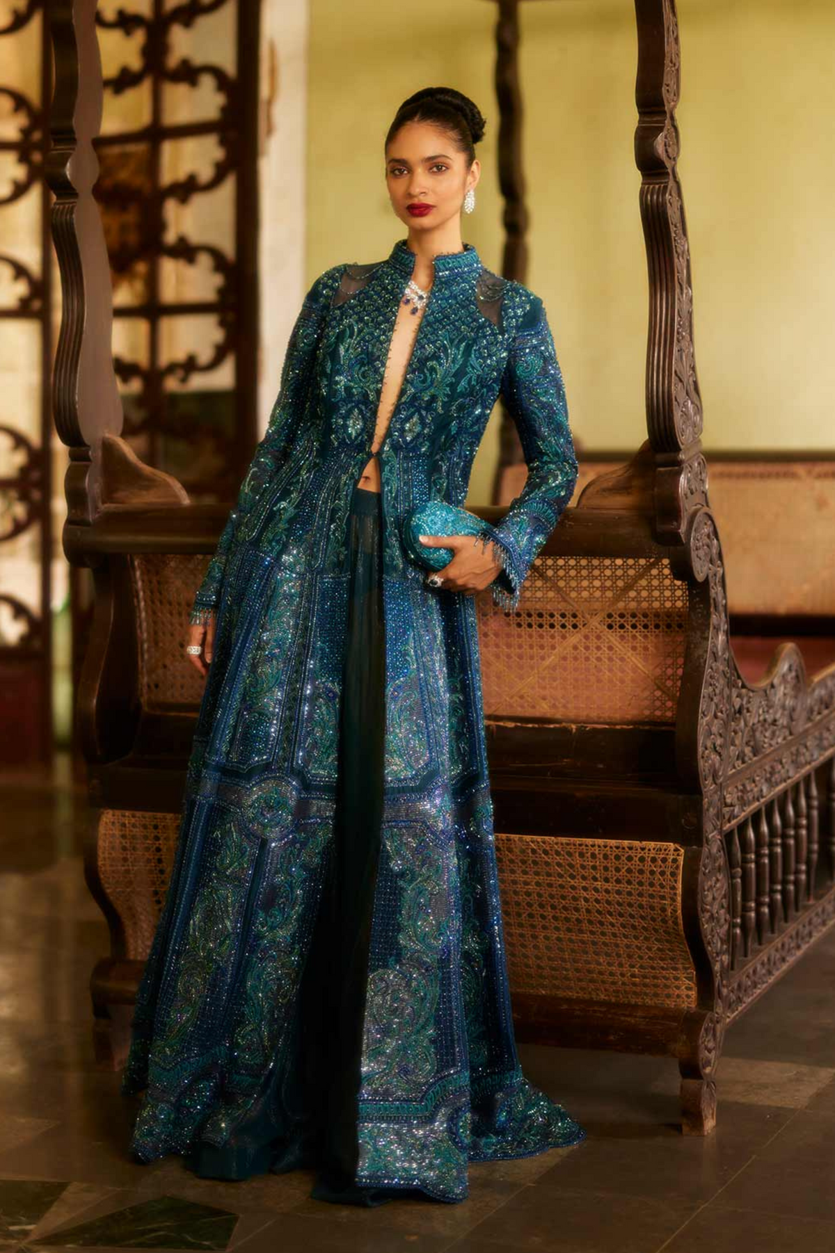 Blue Jacket Set