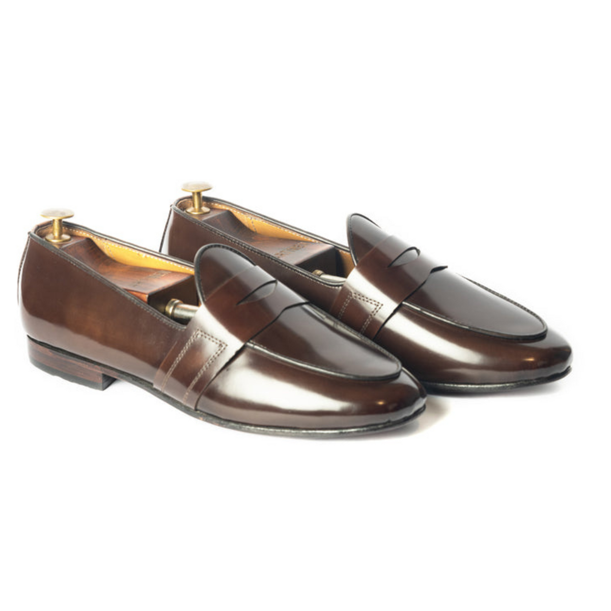 Brushed Penny Loafer