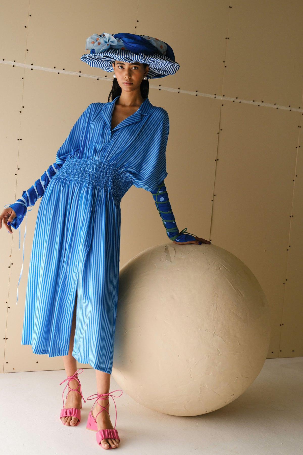 Ameliè Dress in French Blue