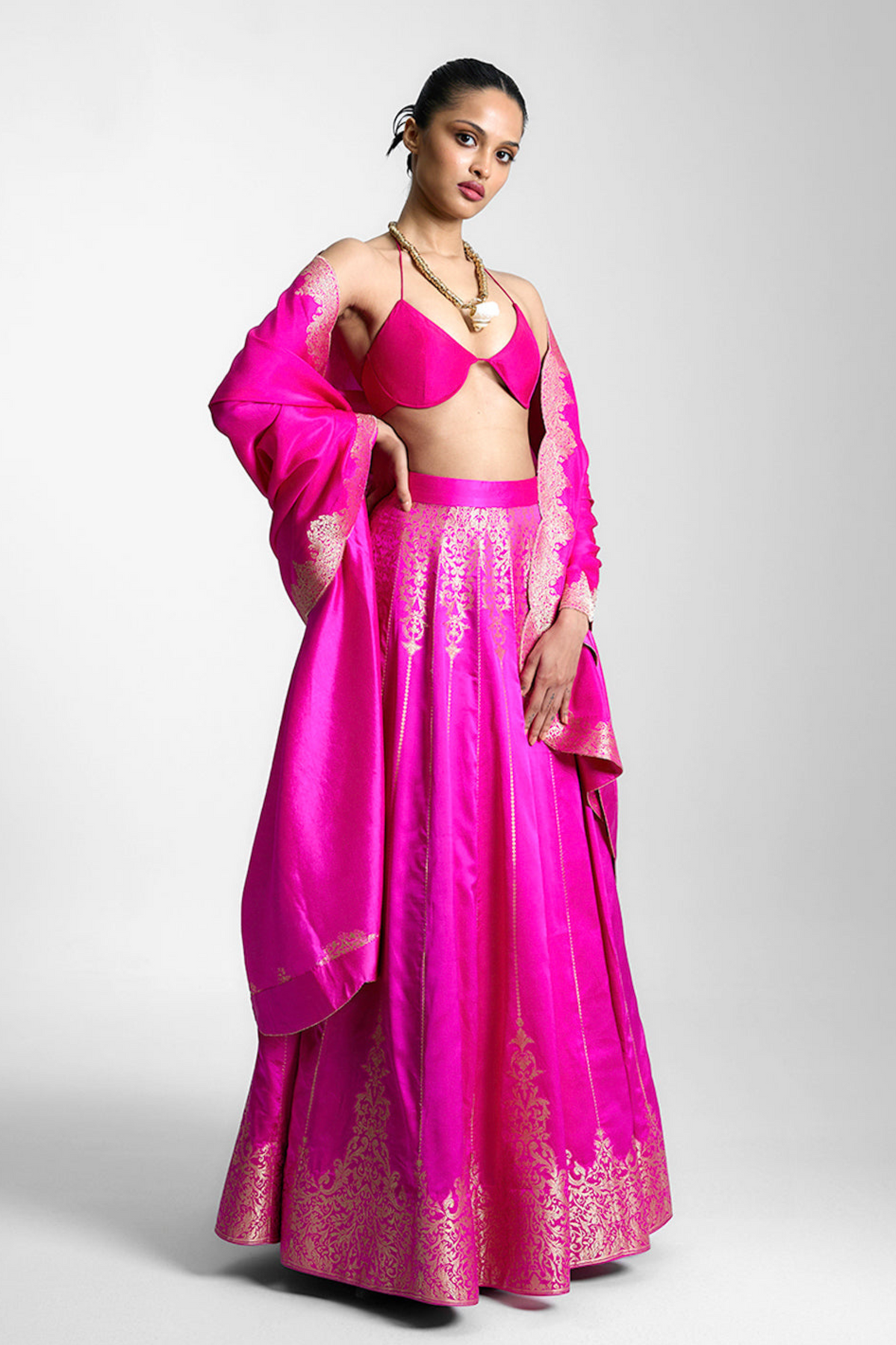 The Scarlet Lehenga