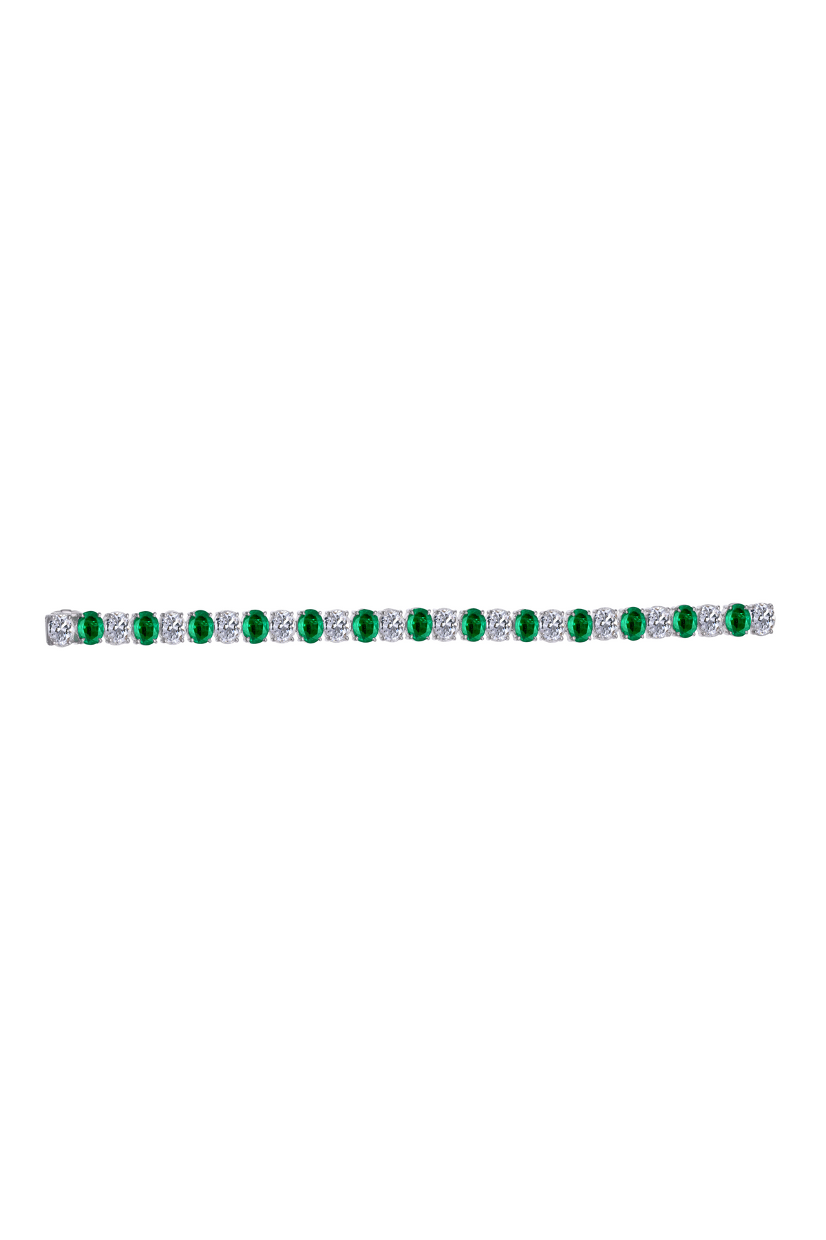 Bracelet Manmade Emeralds