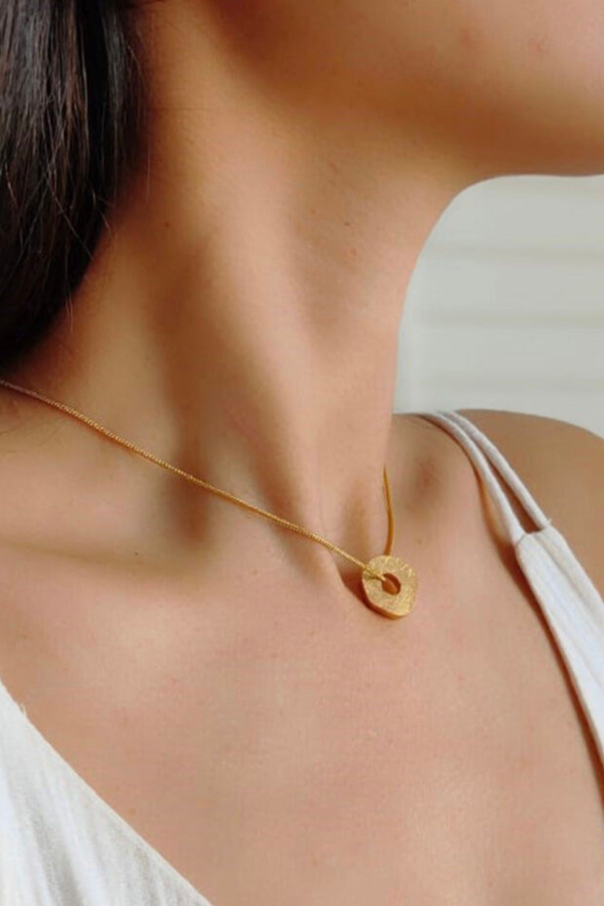 Gorria Charm Silver Necklace