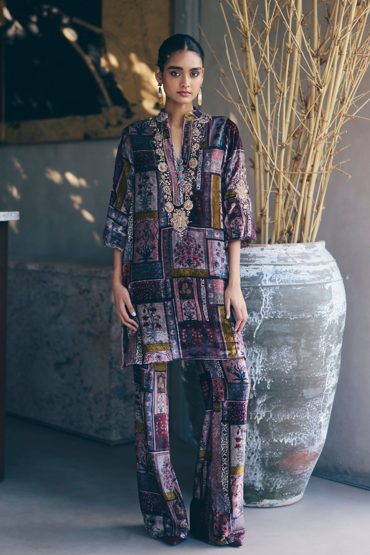 Anaya Velvet Set Multi