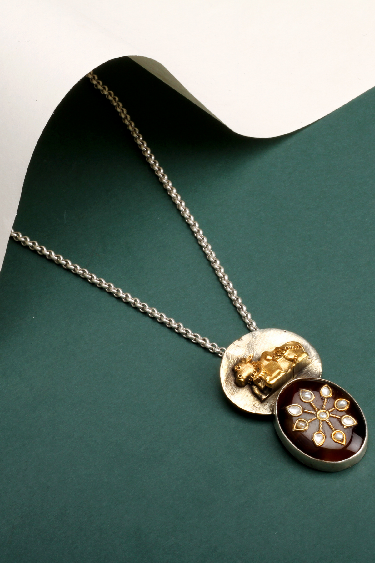 Silver Anes Elegant Pendant