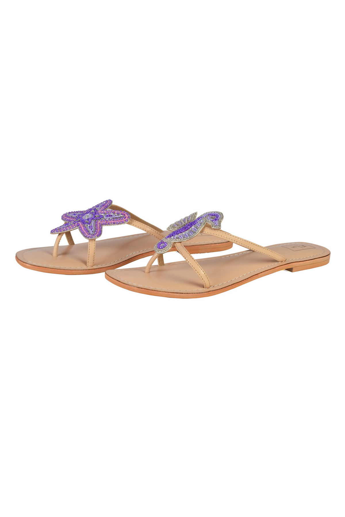 Larry Lilac sandals