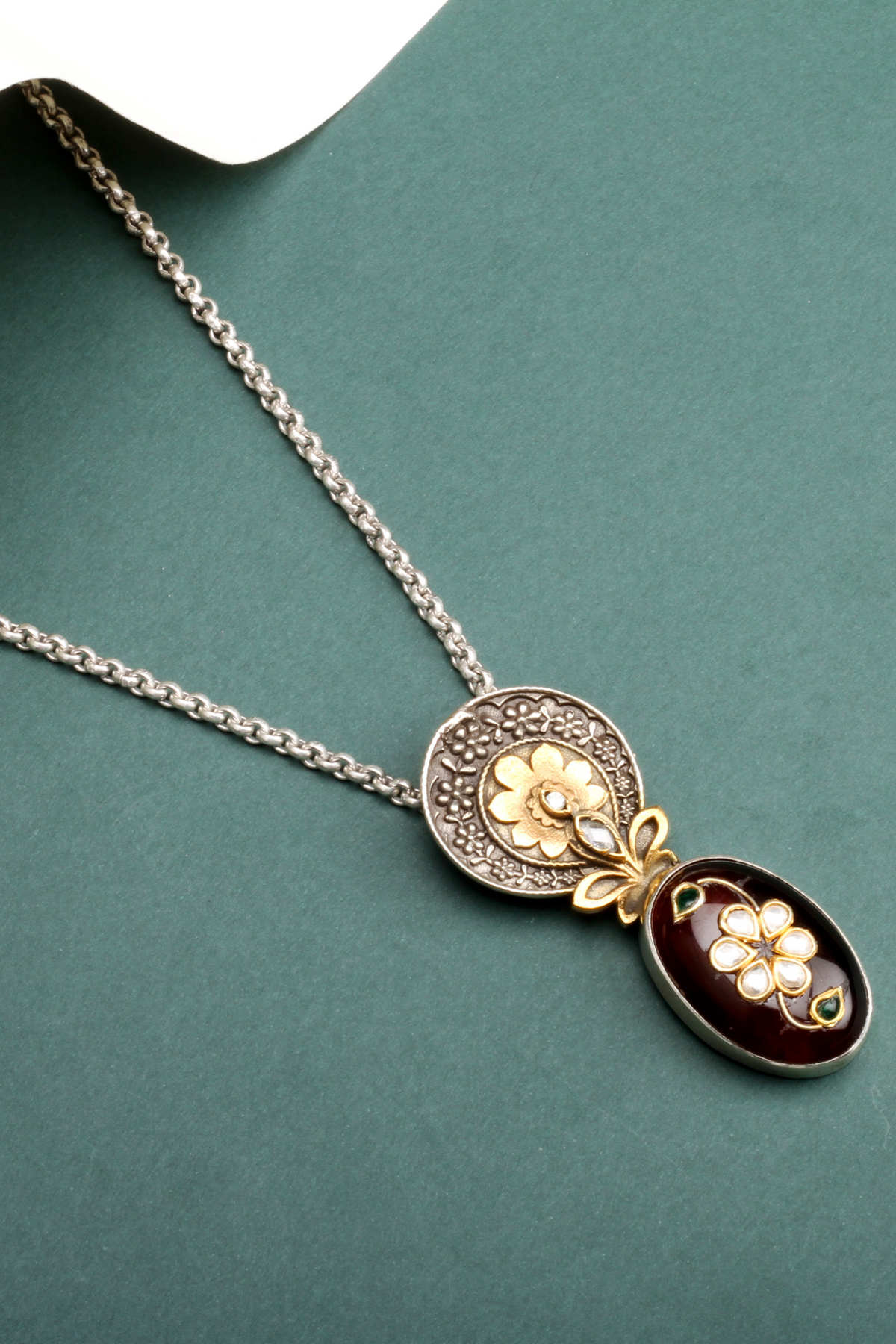 Brenda Silver Pendant
