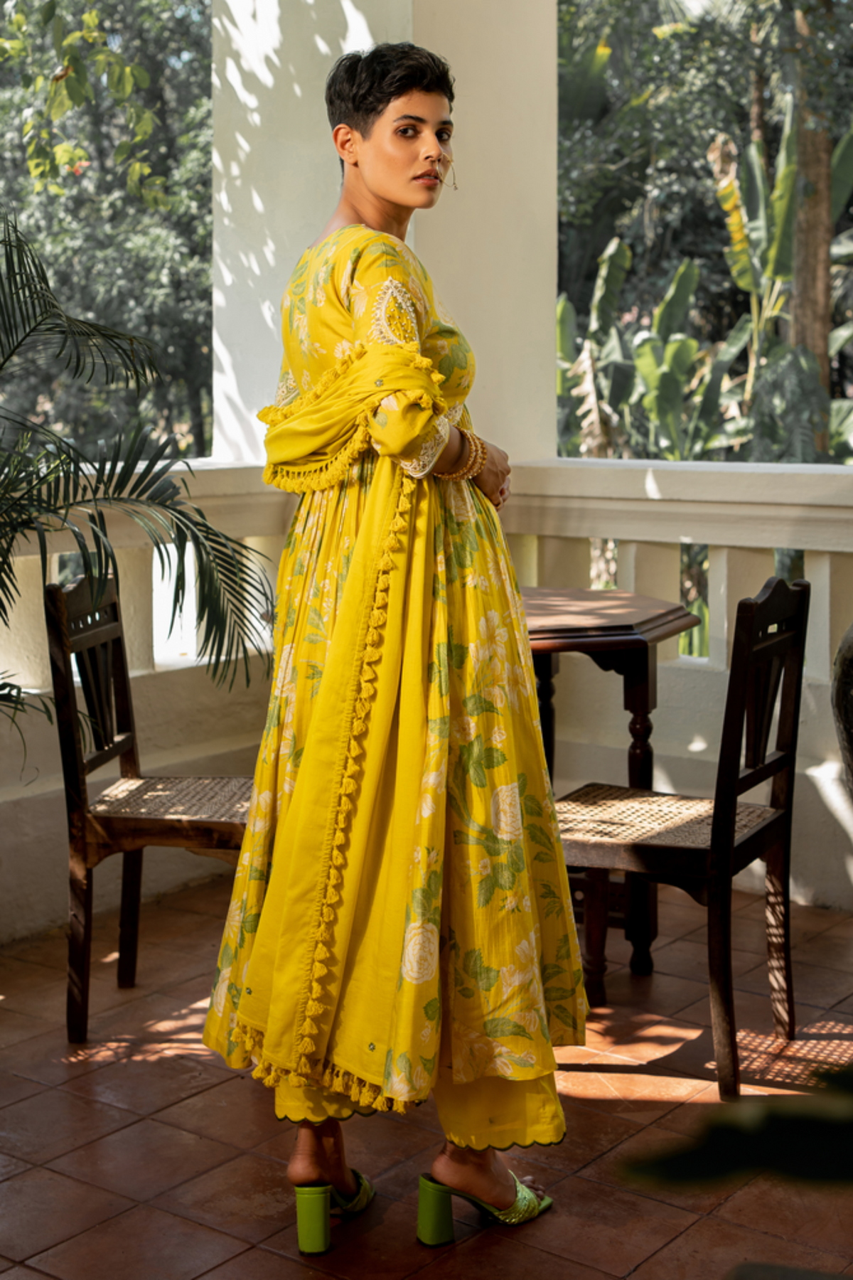 Garden of Bloom Anarkali Set