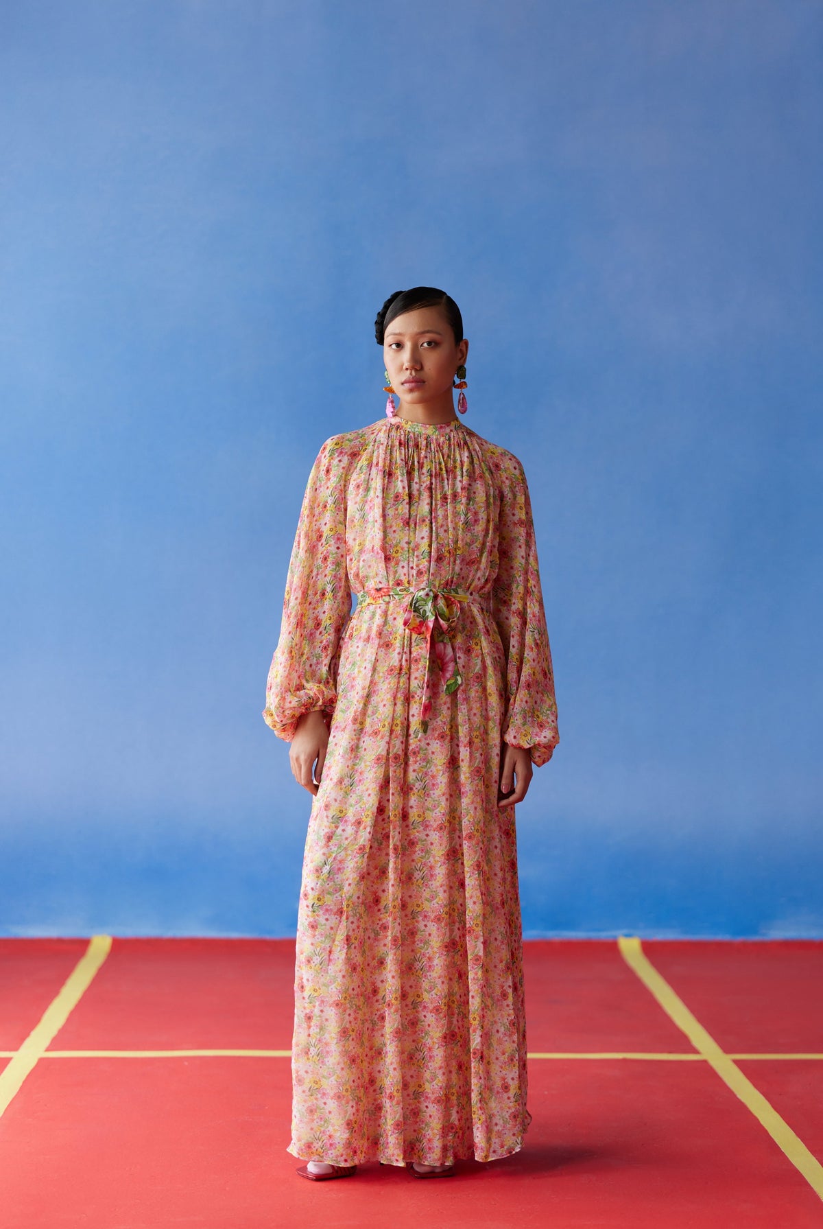 Multicolor Eden Maxi Dress