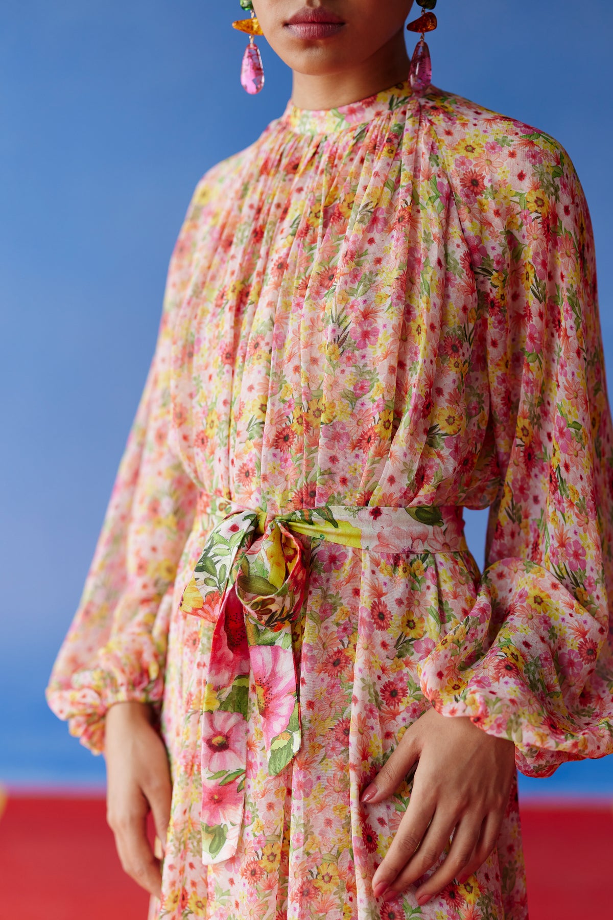 Multicolor Eden Maxi Dress