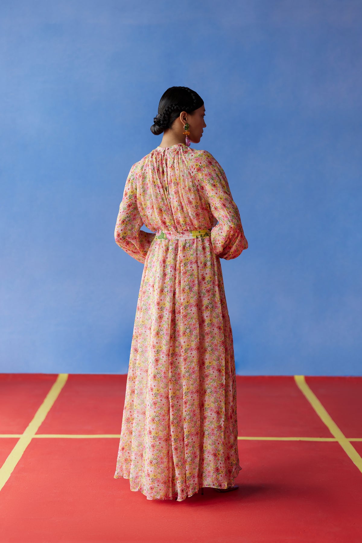 Multicolor Eden Maxi Dress