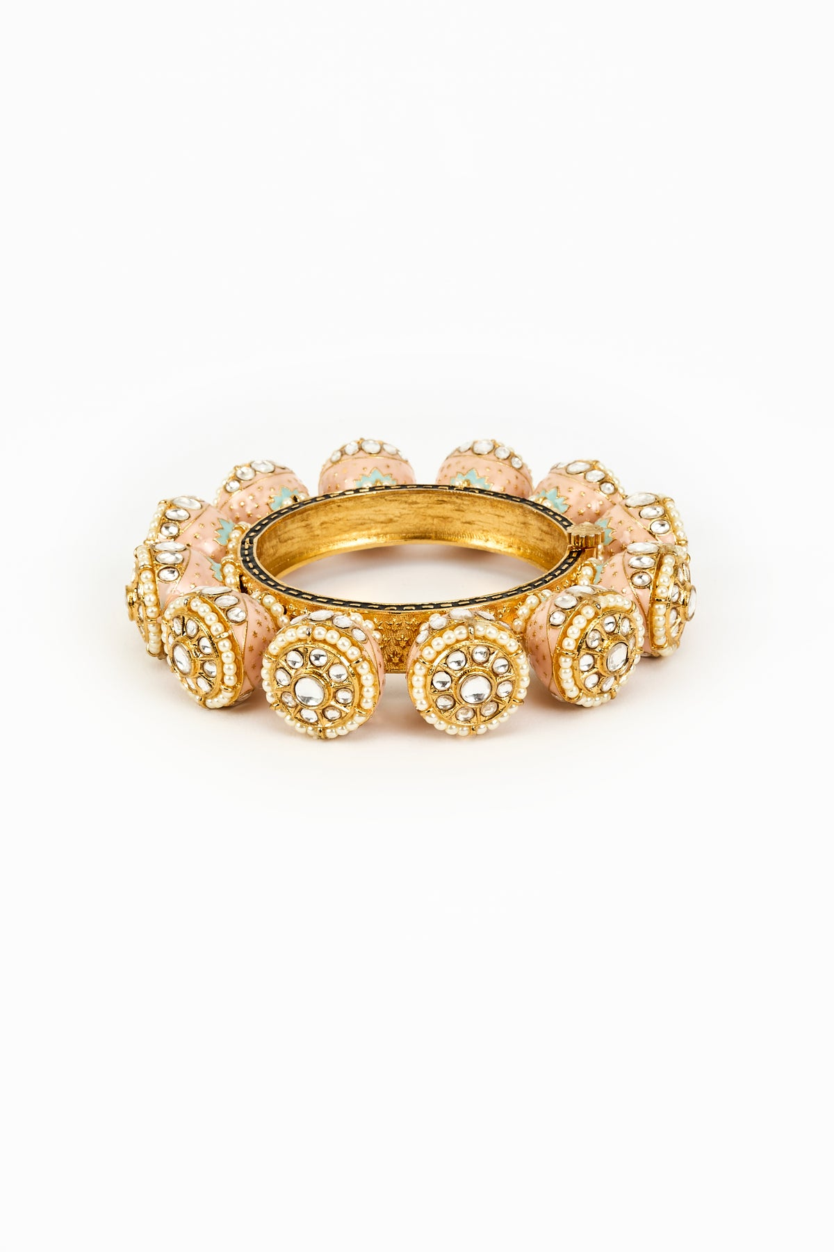 Florence Gold Plated Peach Bangle