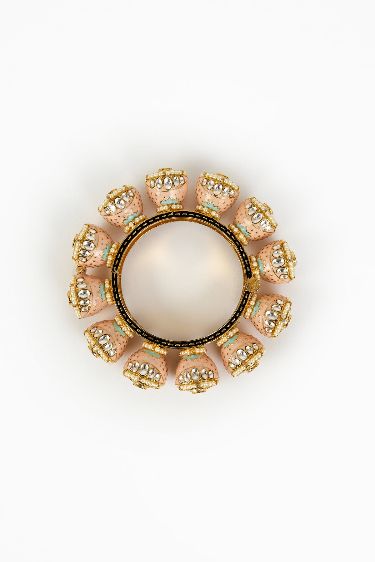 Florence Gold Plated Peach Bangle