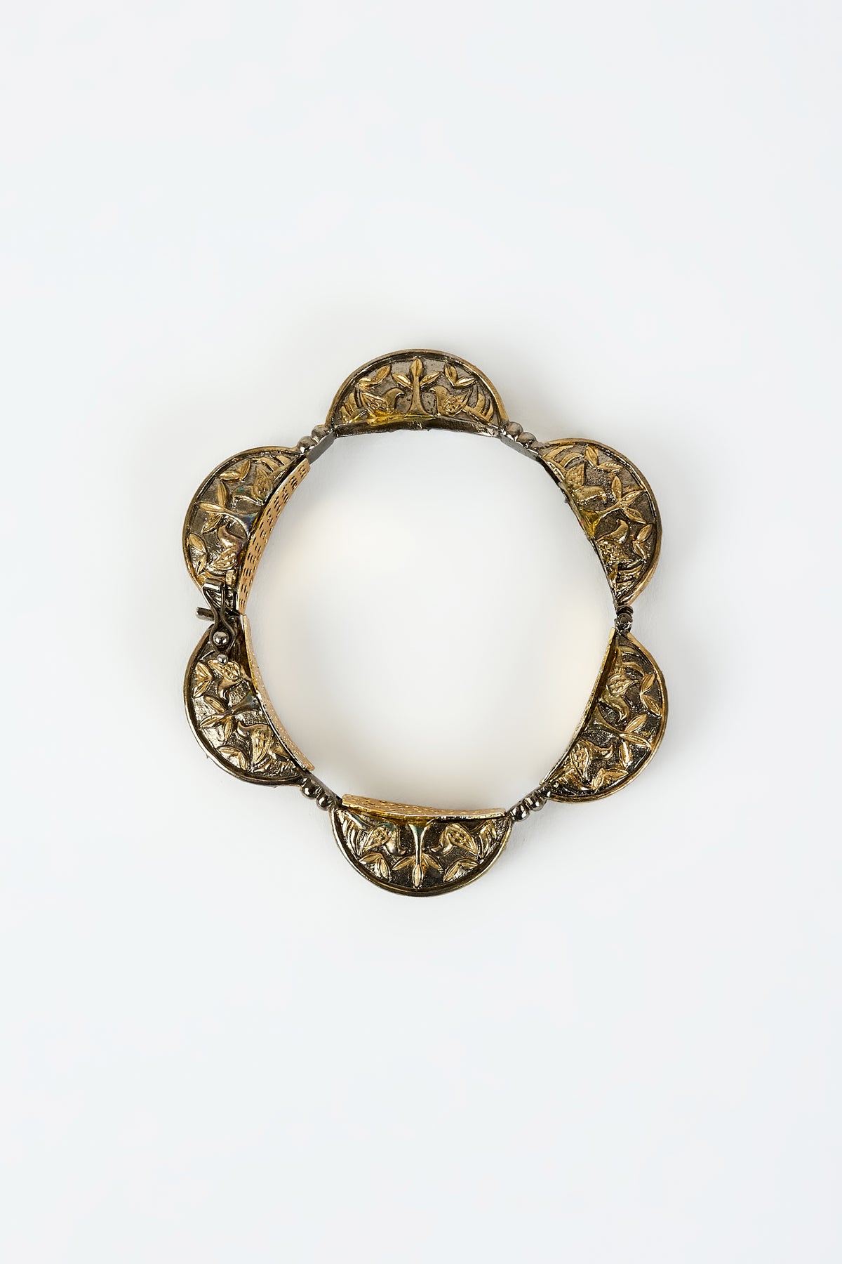 Florence Gold Plated Kundan Bangle