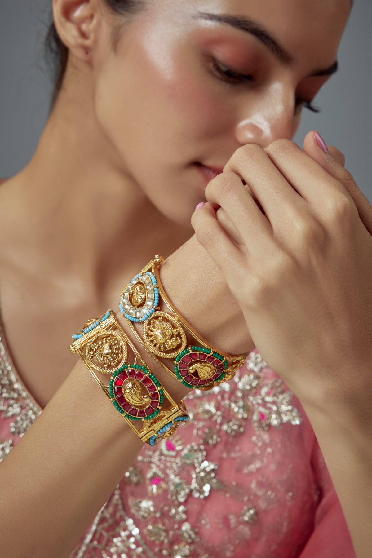 Antara Gold Pair of Bangles