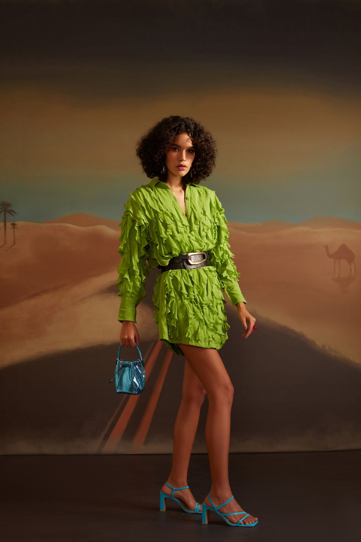 Linnea Ruffle Dress
