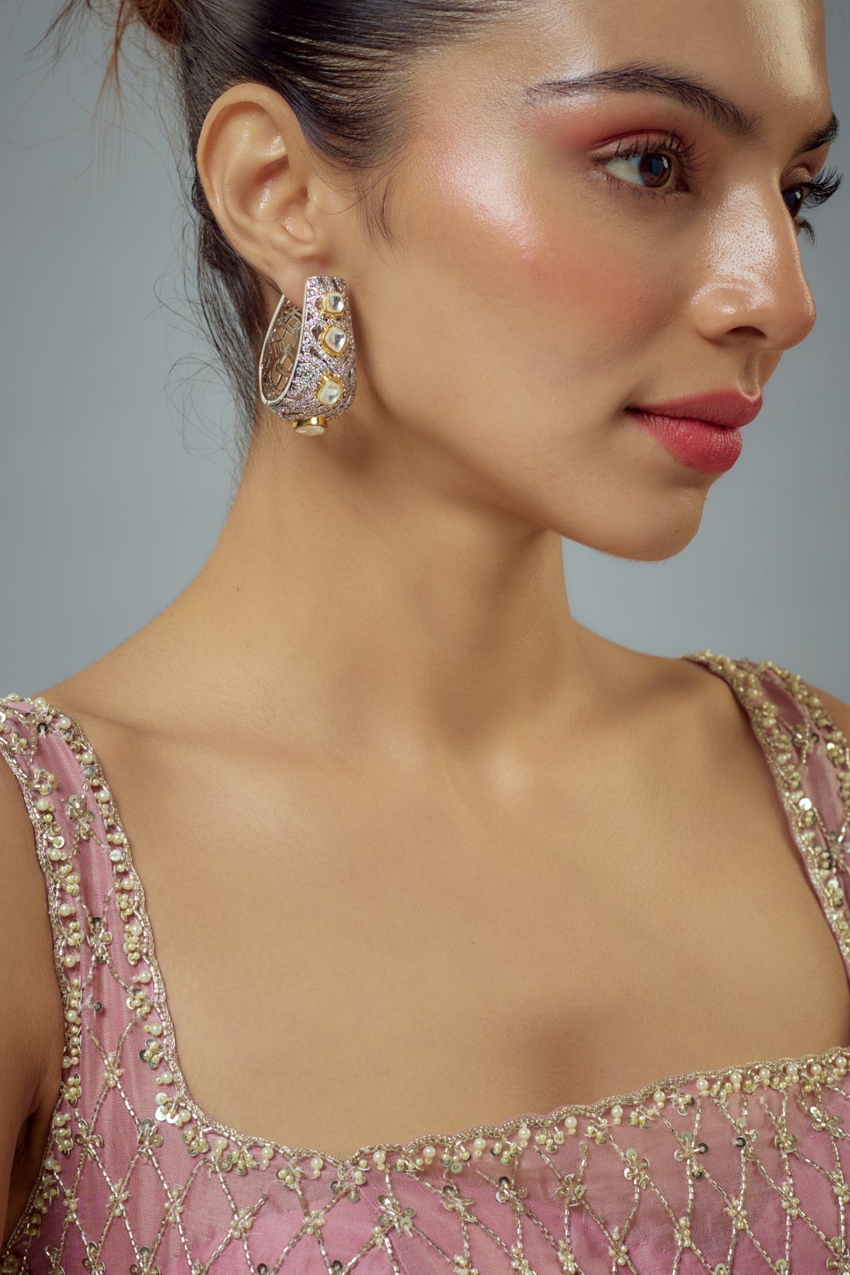 Florence Zircon Womens Earrings