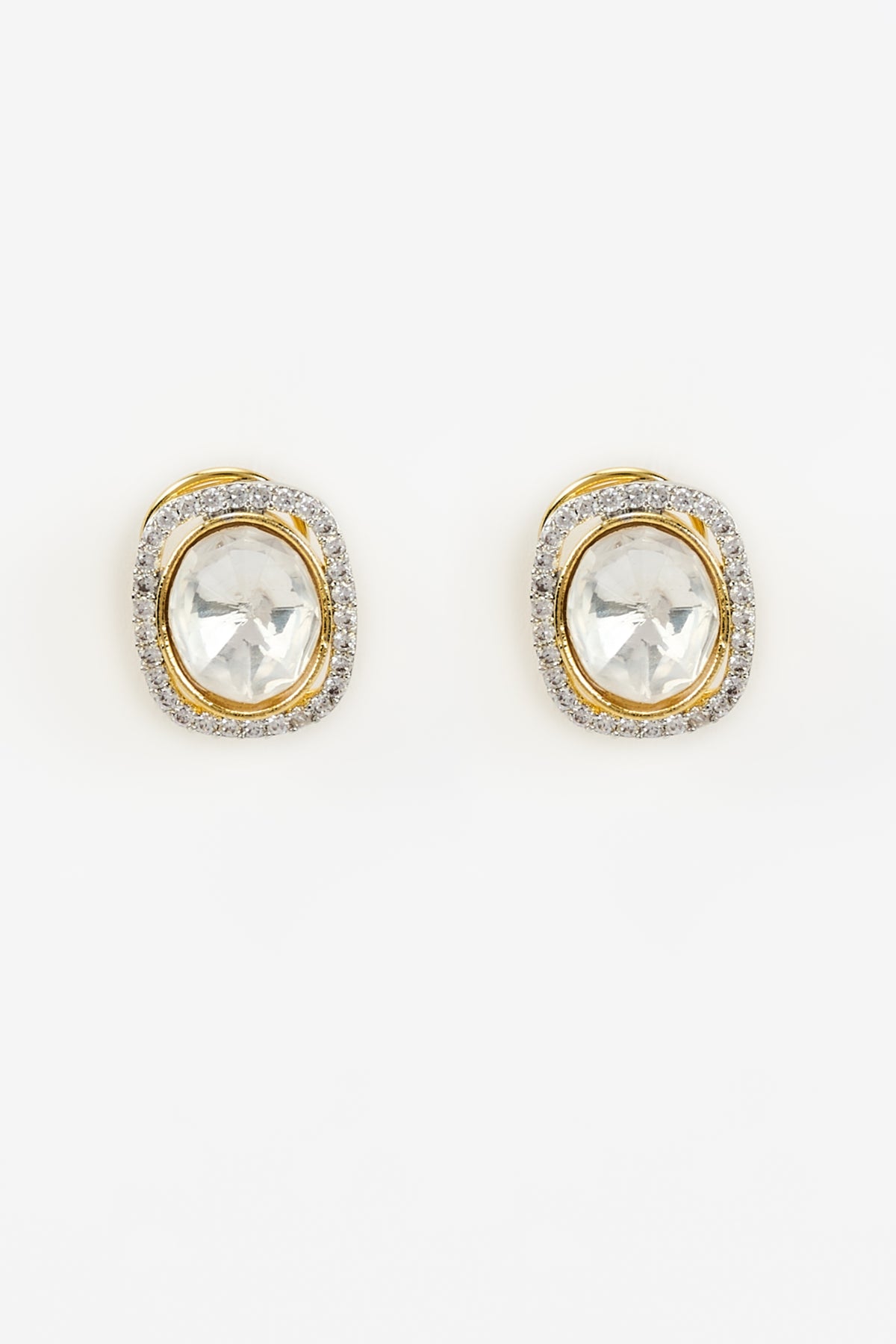 Florence Gold Studs Earrings
