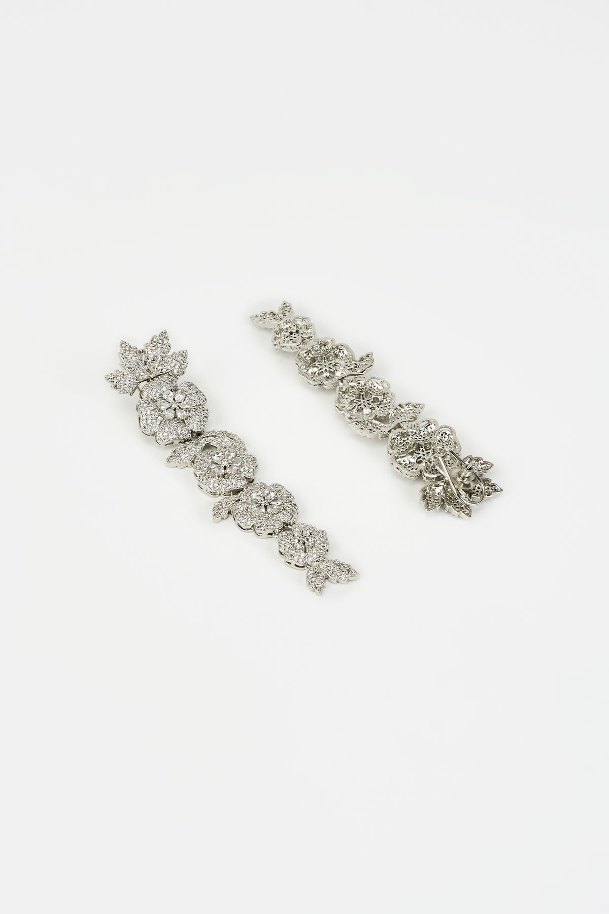 Zia Silver Danglers Earrings